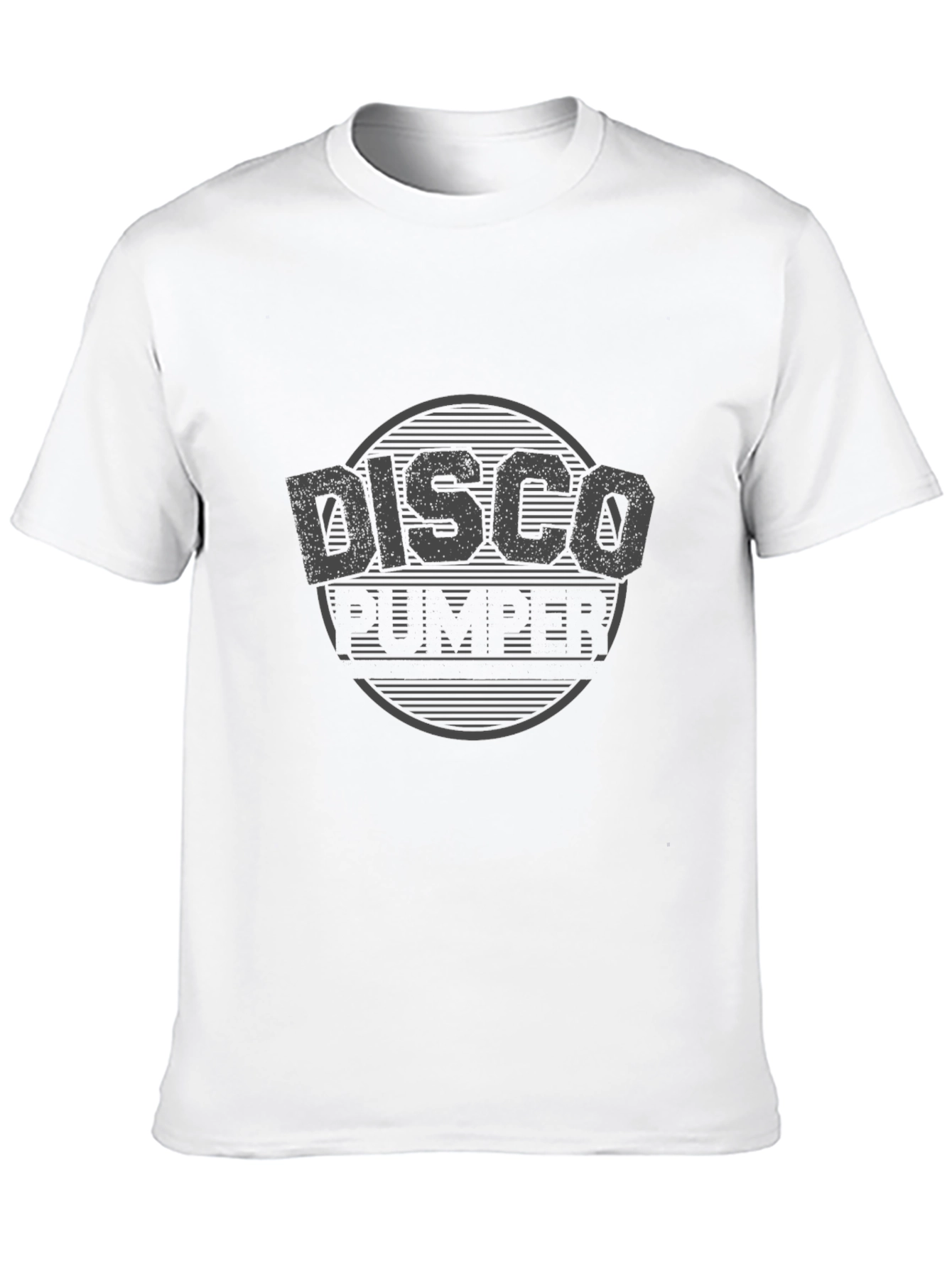 Black Disco Pumper Graphic T-Shirt - Retro Style view 10