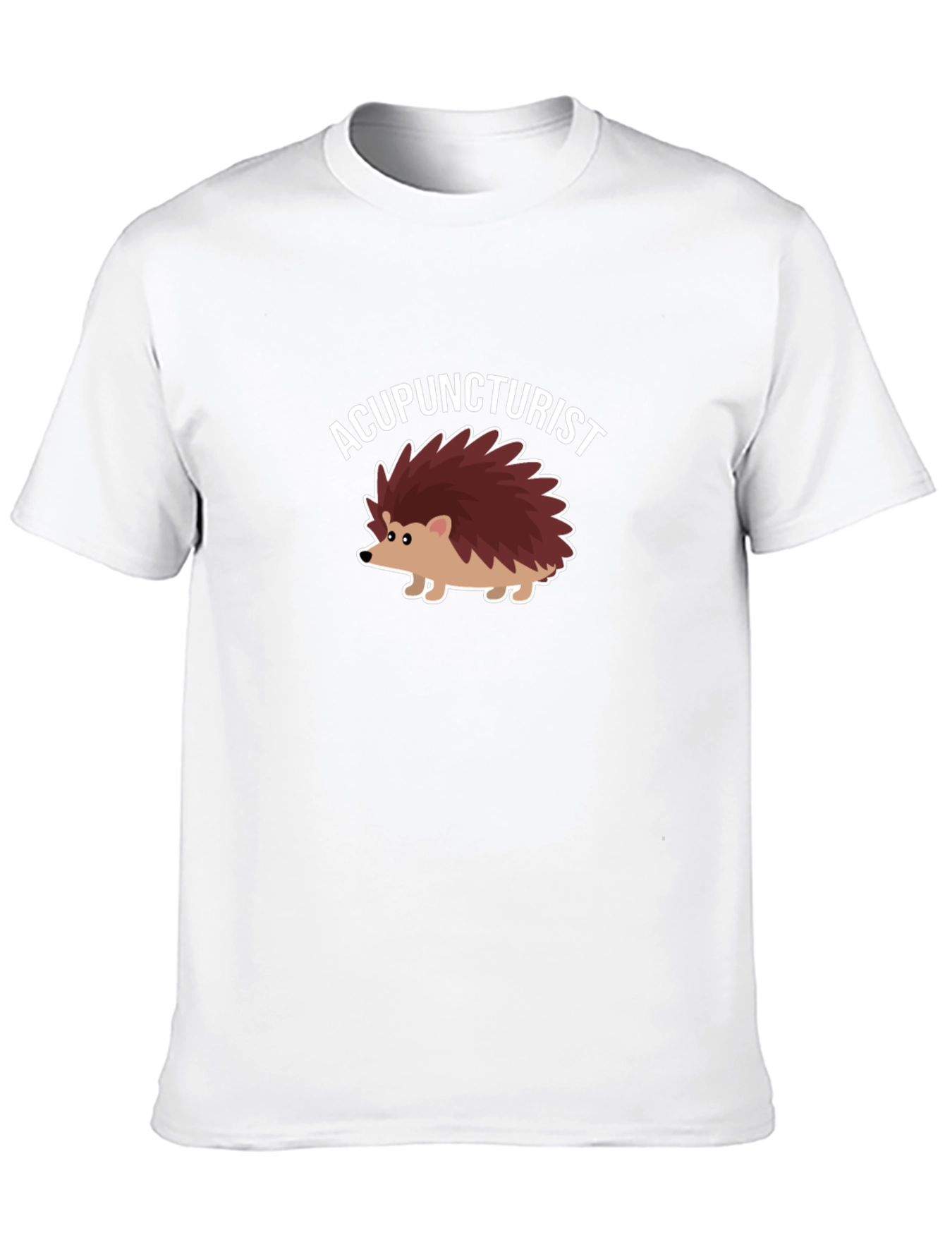Black Acupuncturist Hedgehog T-Shirt - Cute & Comfy view 10