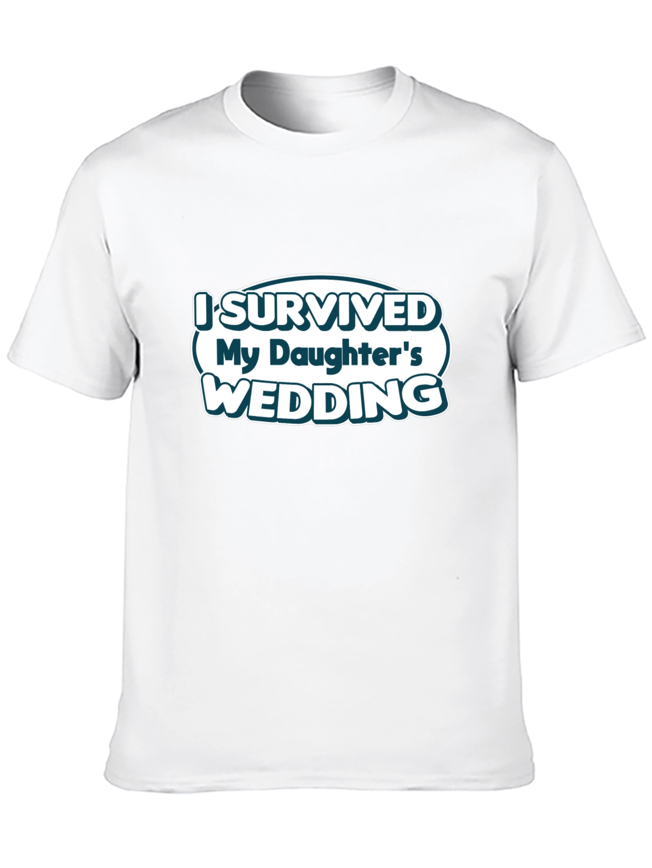 Black I Survived My Daughter's Wedding T-Shirt view 10