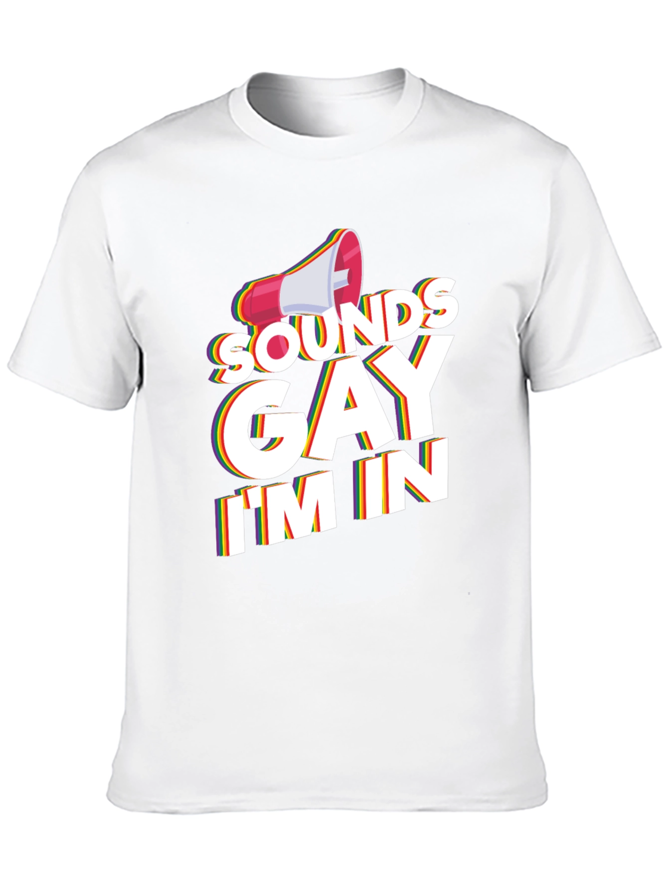 Black Sounds Gay I'm In T-Shirt view 10