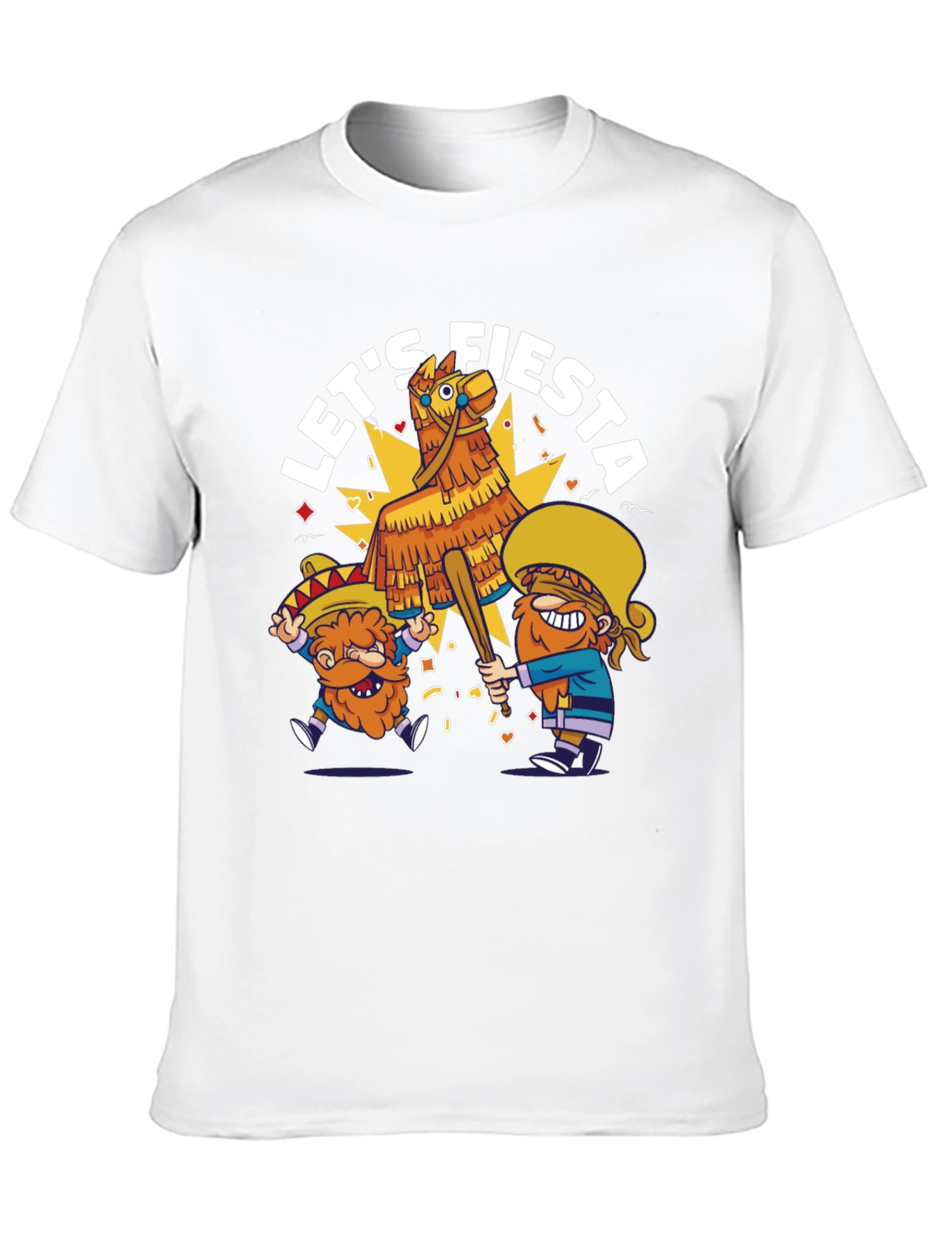 Black Let's Fiesta T-Shirt - Cinco de Mayo Celebration view 10