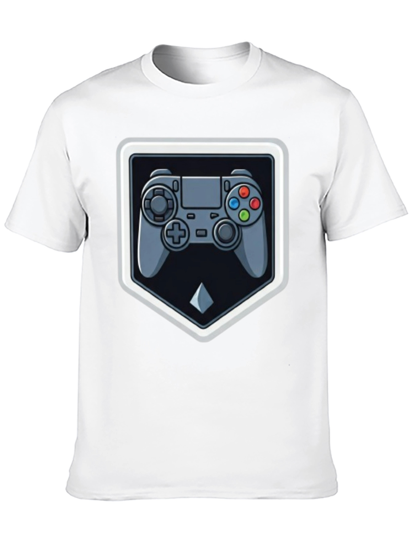 Black Gaming Controller Graphic Tee - Gamer Style view 10
