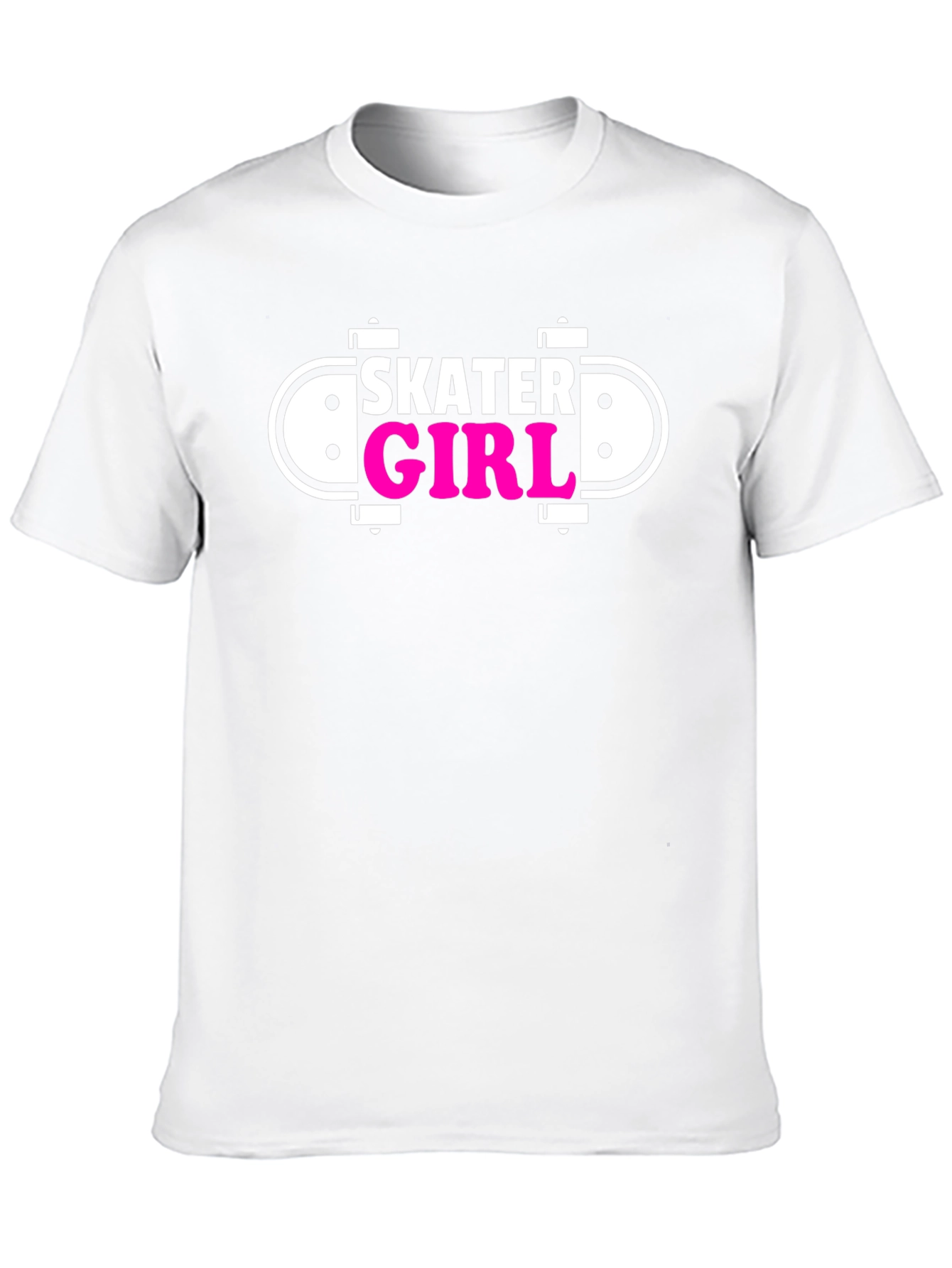 Black Skater Girl Black Graphic Tee view 10