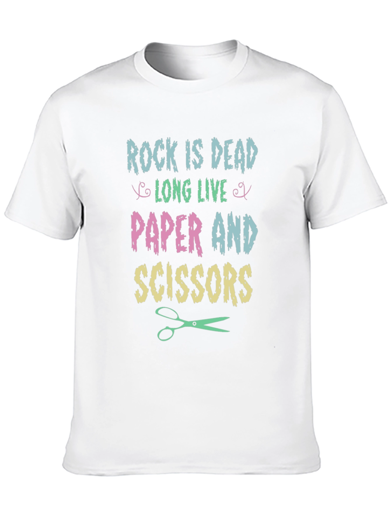 Black Rock is Dead T-Shirt - Paper Scissors Tee view 10