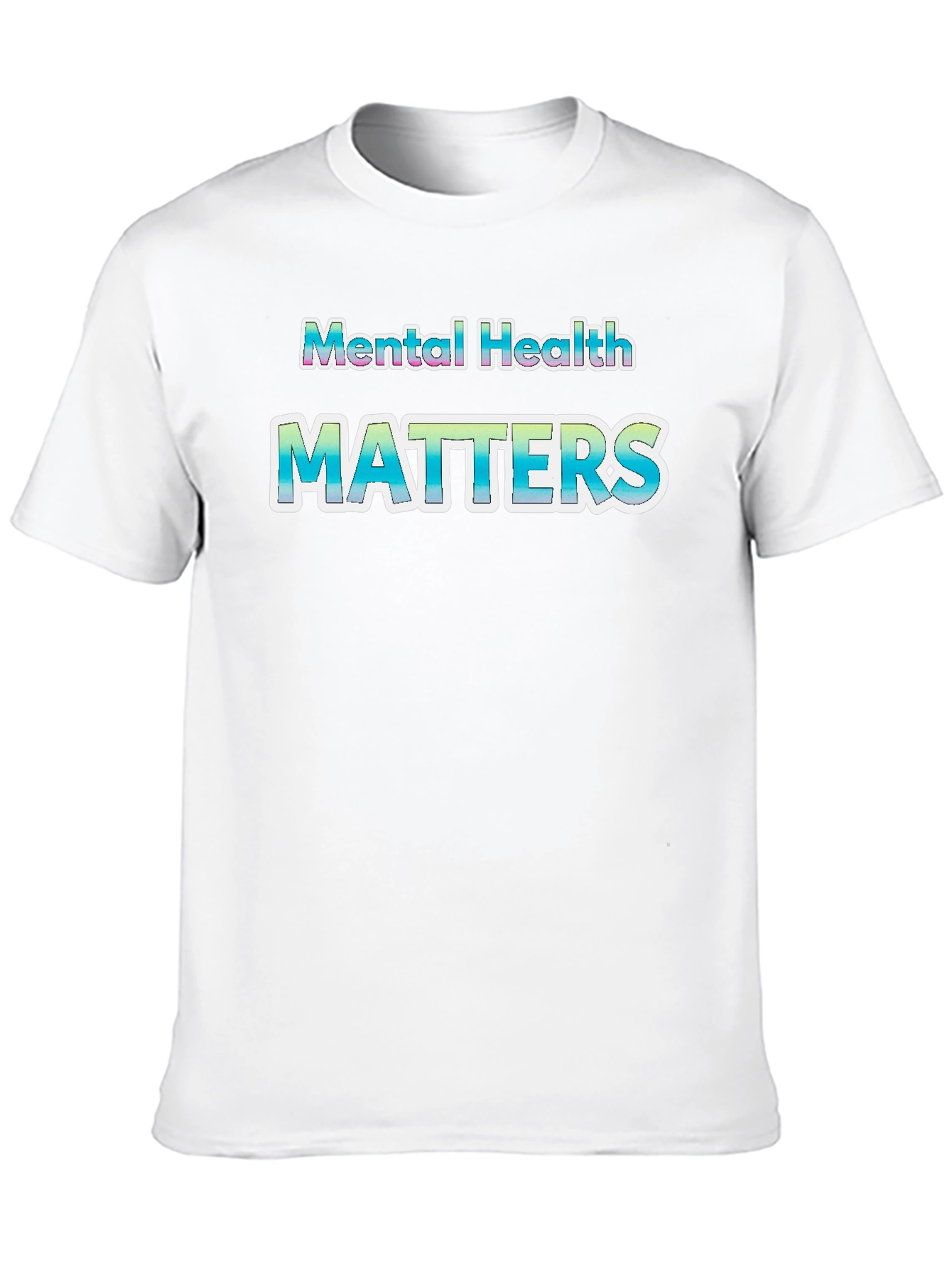 Black Mental Health Matters Graphic Tee view 10