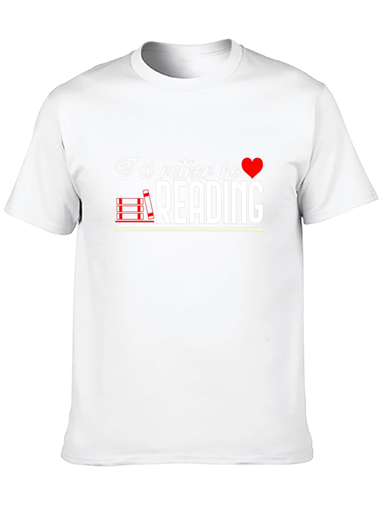 Black I'd Rather Be Reading Graphic Tee view 10