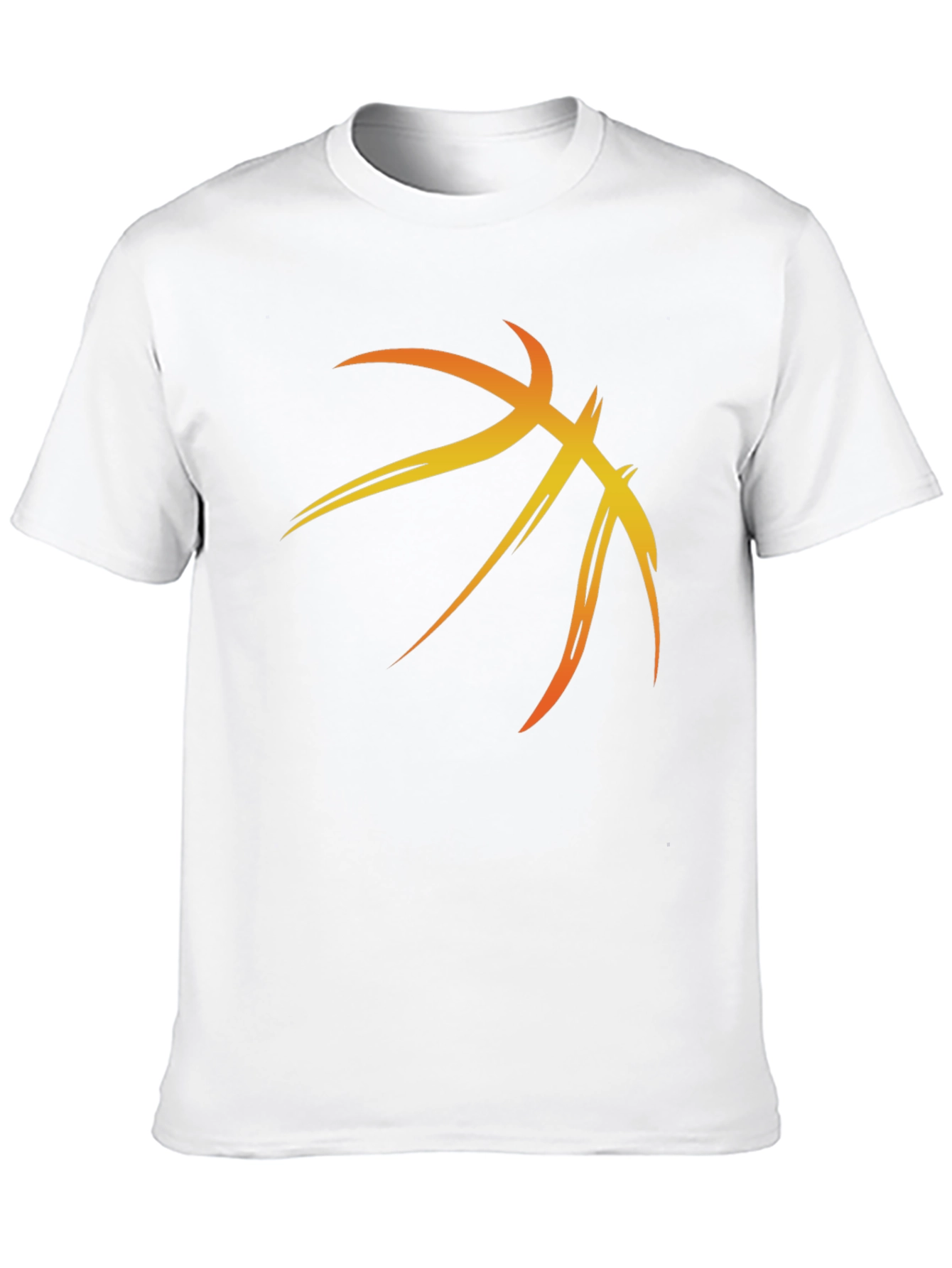 Black Basketball Graphic Tee - Black Cotton Blend Shirt view 10