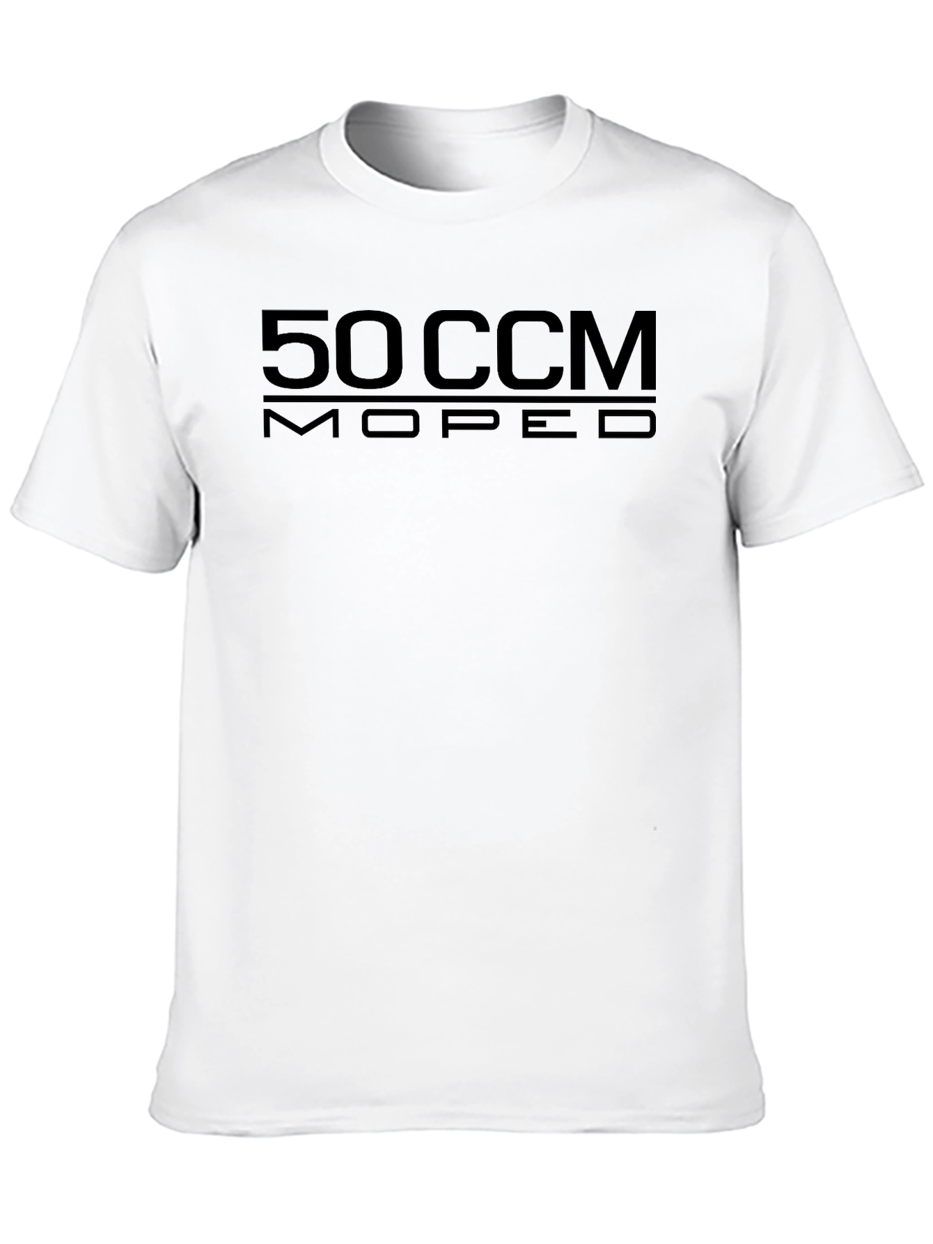 Black 50 CCM Moped Graphic Tee - Black view 10