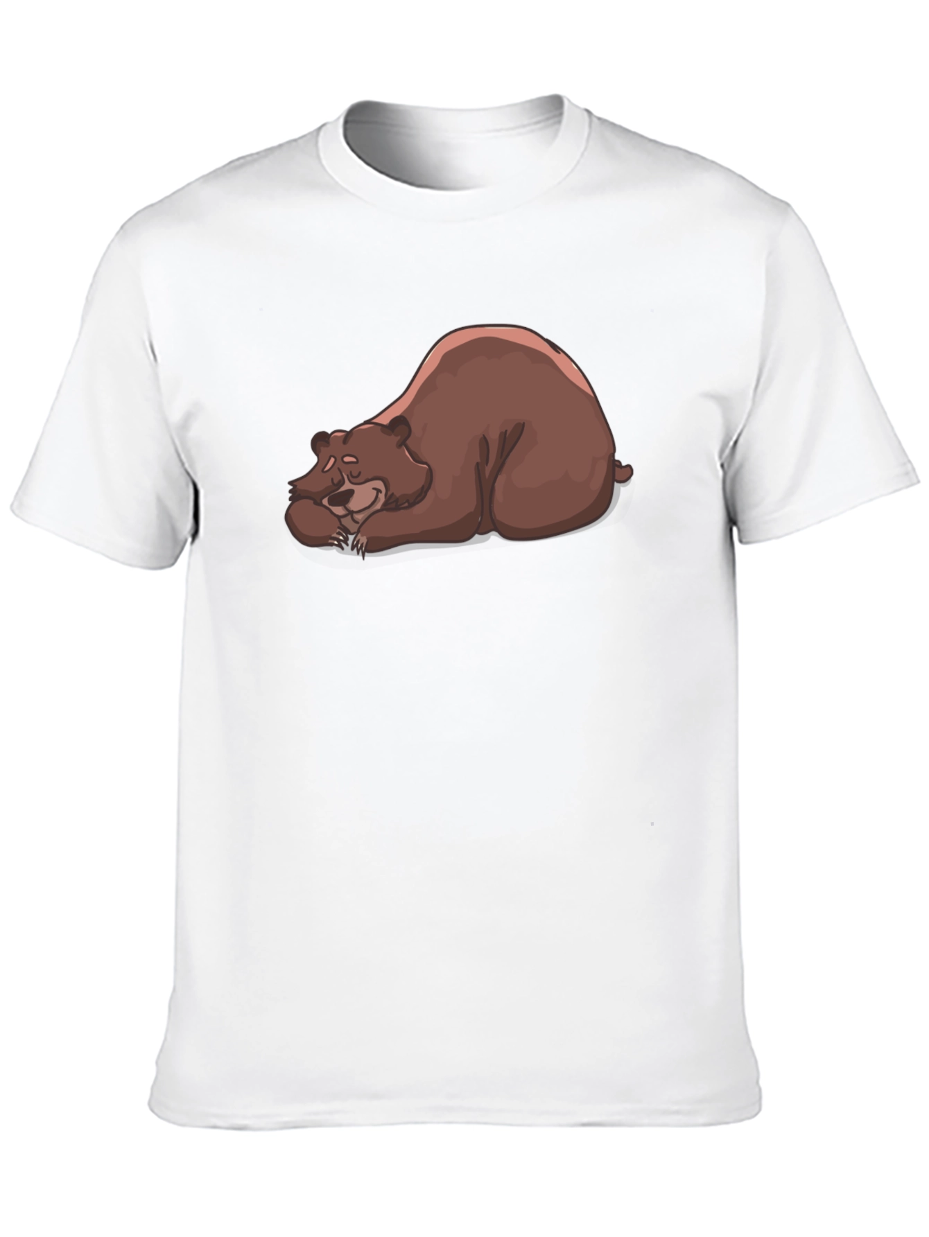 Black Sleeping Bear Graphic T-Shirt - Relaxed Fit view 10