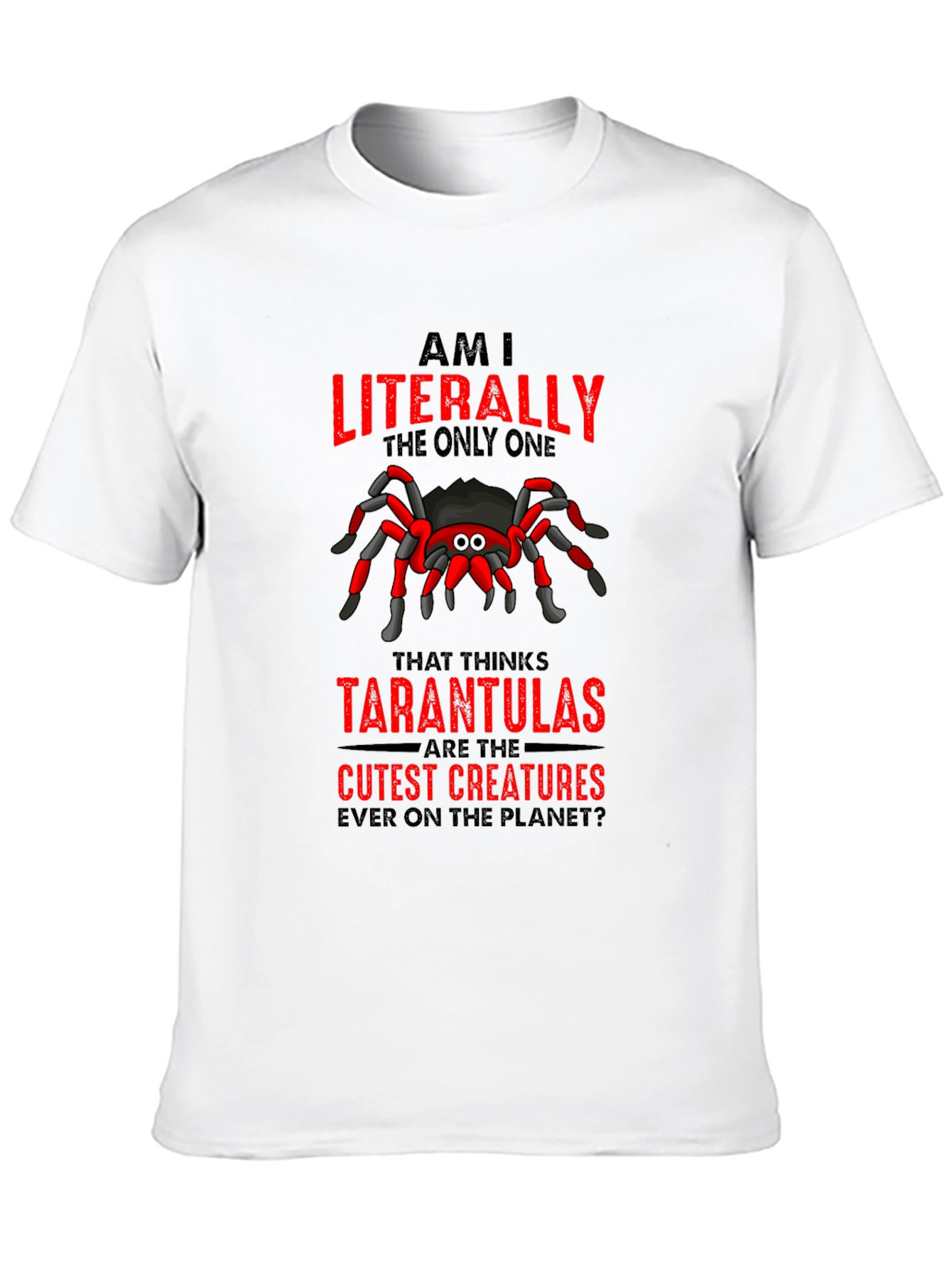 Black Tarantula Lover Graphic Tee view 10
