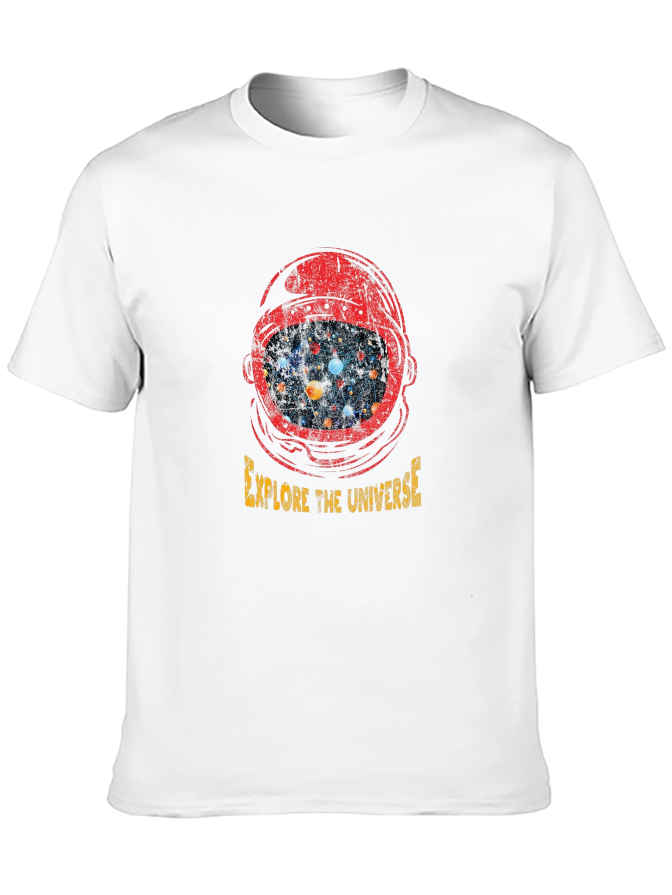 Black Explore The Universe Graphic T-Shirt view 10