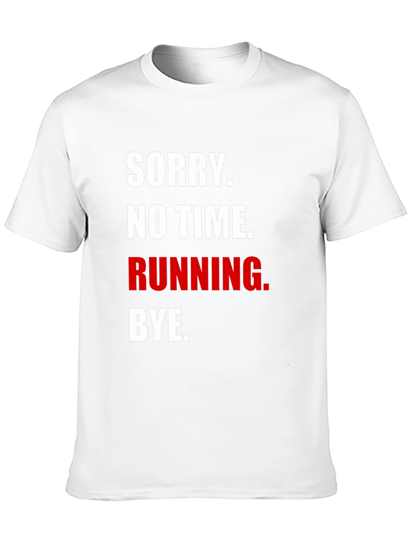 Black Running Excuse Graphic Tee view 10