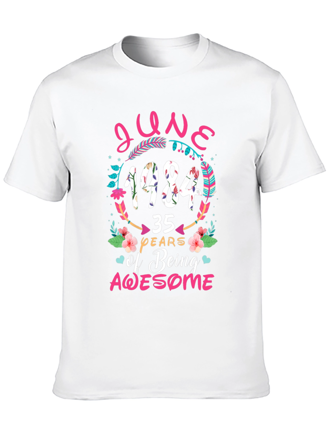 Black June 1984 35 Years of Being Awesome Tee view 10