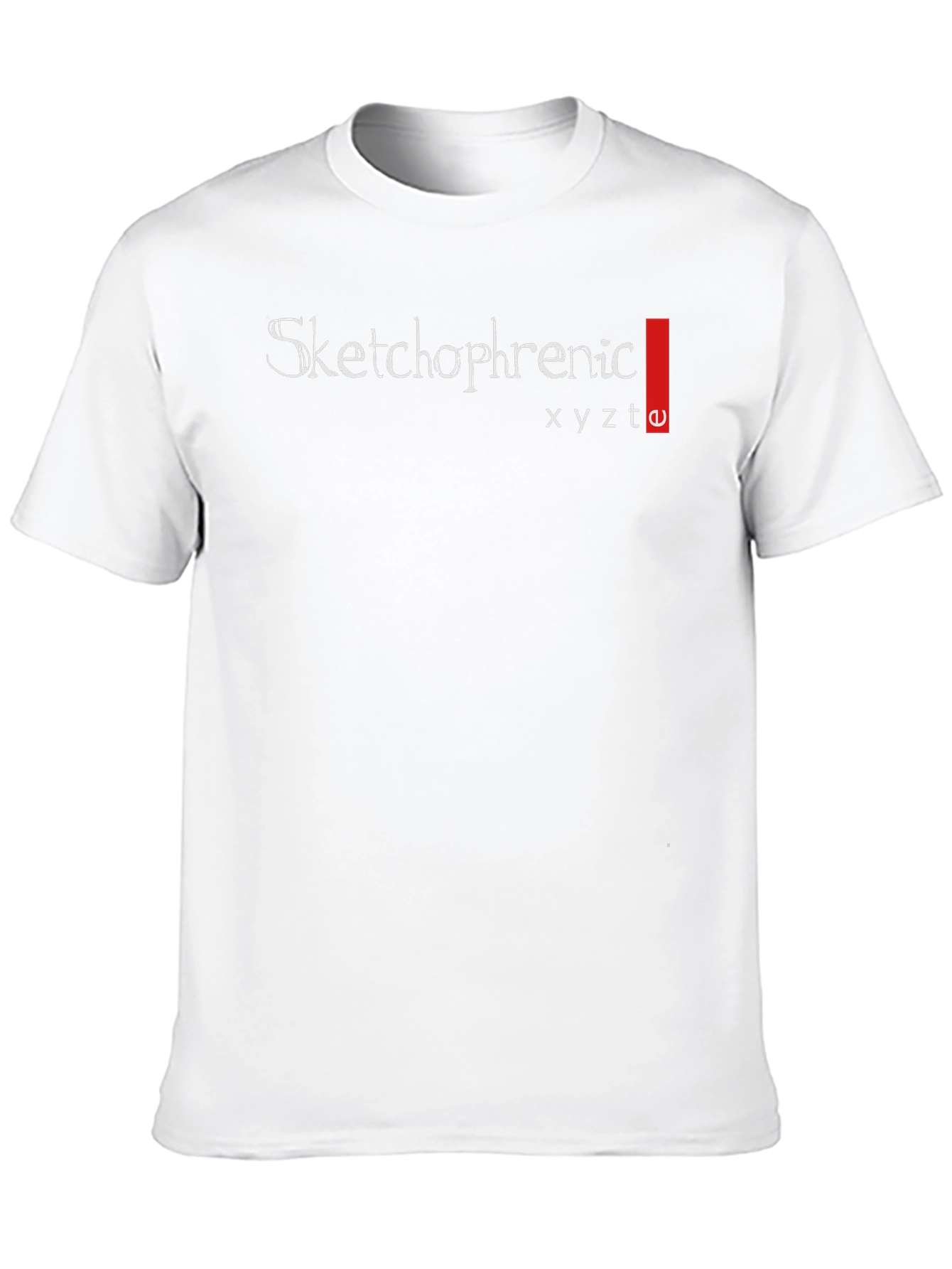 Black Sketchophrenic Black Graphic Tee view 10