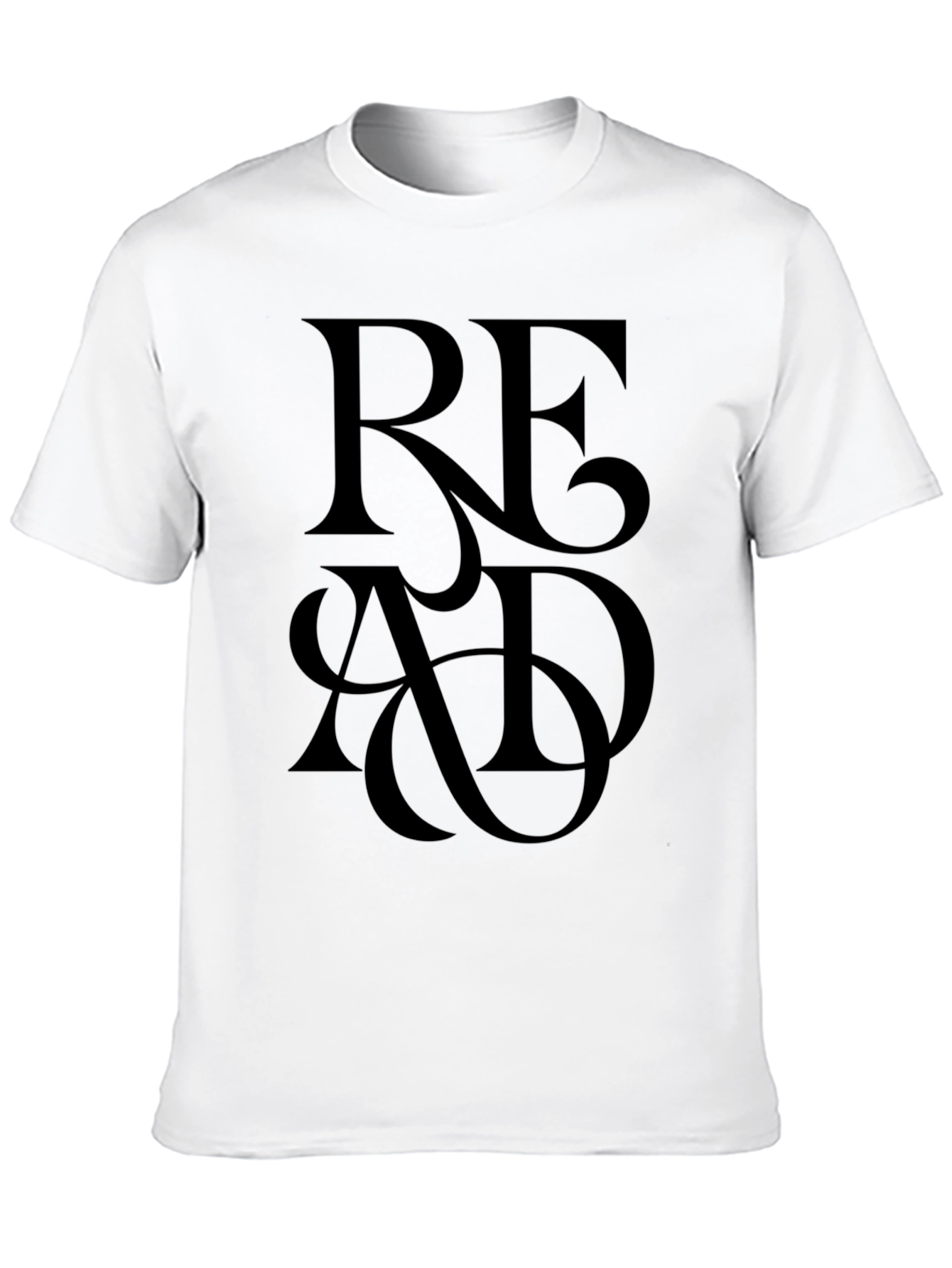 Black Read Graphic T-Shirt - Stylish & Comfortable view 10