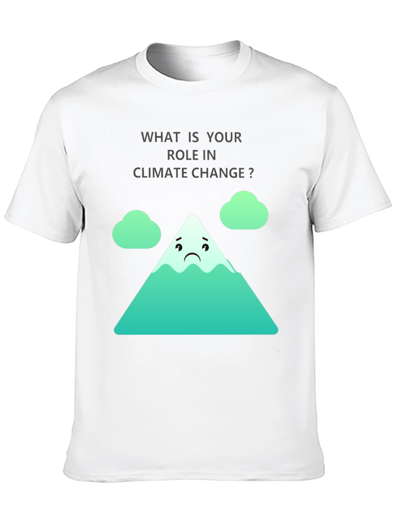 Black Climate Change Role T-Shirt view 10