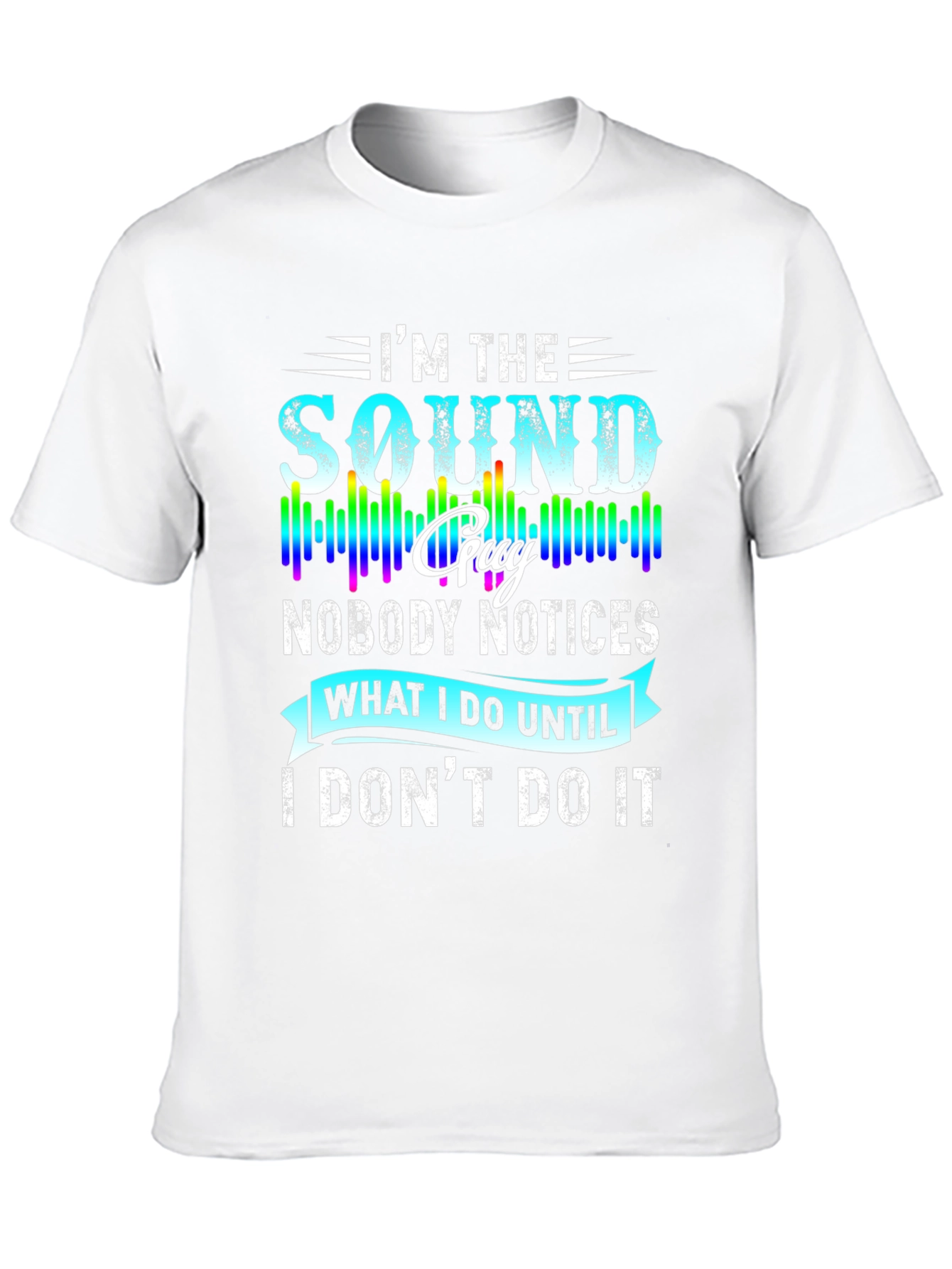 Black I'm the Sound Guy T-Shirt - Funny Audio Engineer Tee view 10