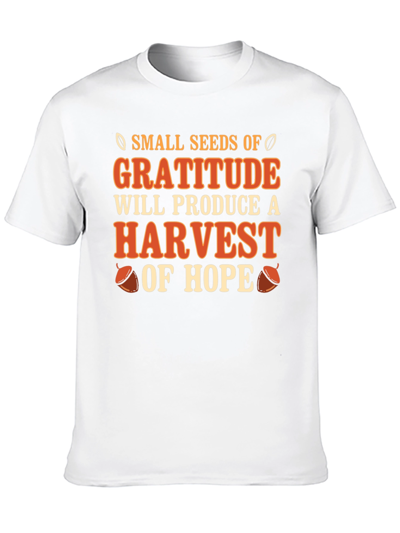 Black Gratitude Harvest T-Shirt - Inspirational Graphic Tee view 10
