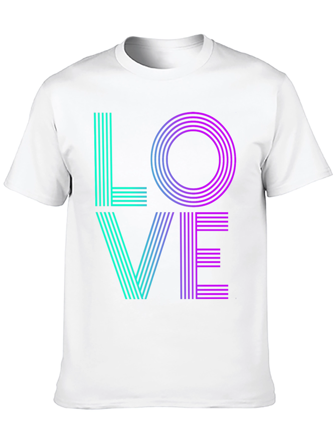 Black LOVE Graphic Tee - Retro Style view 10