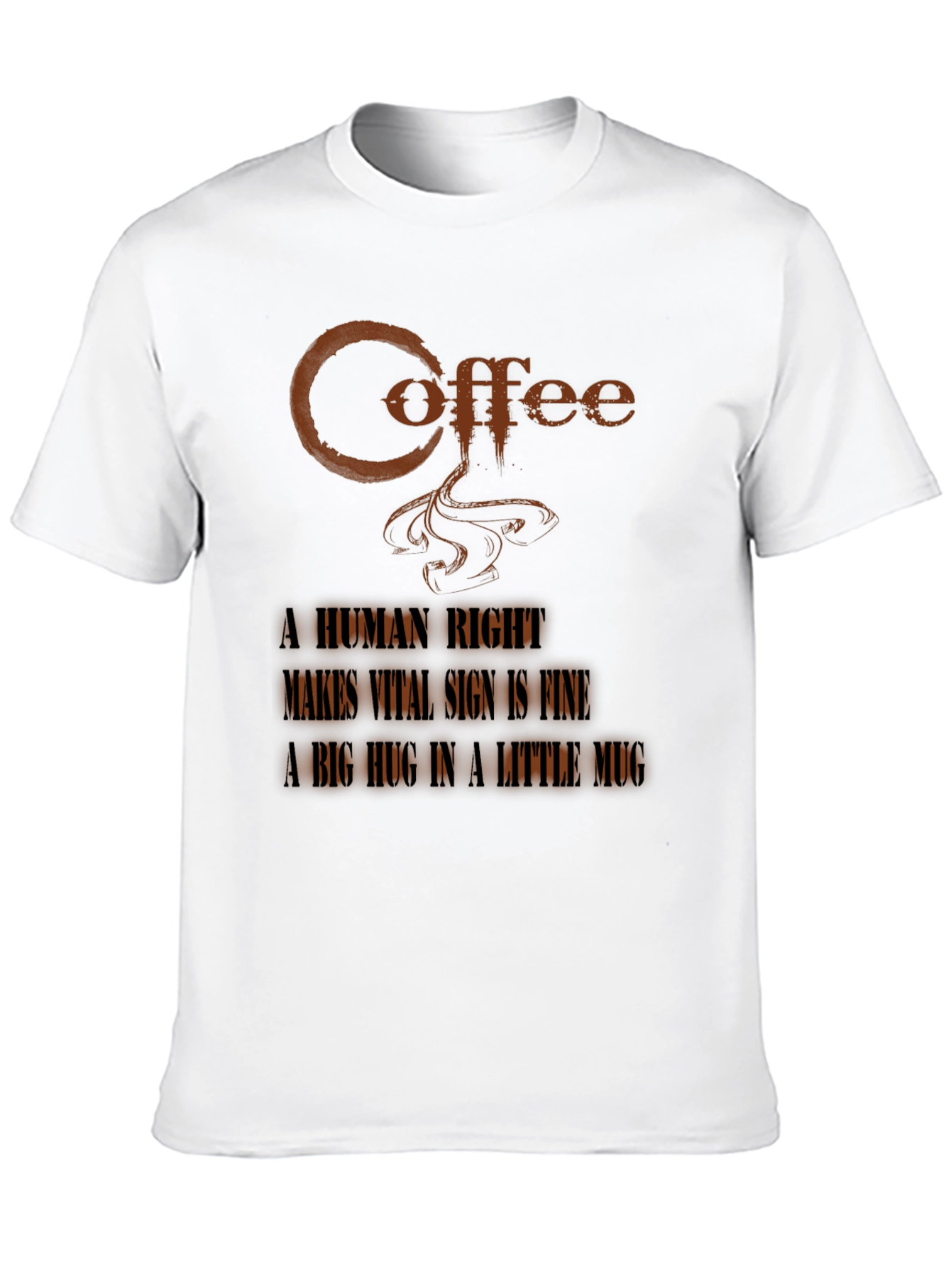 Black Coffee A Human Right Graphic Tee view 10