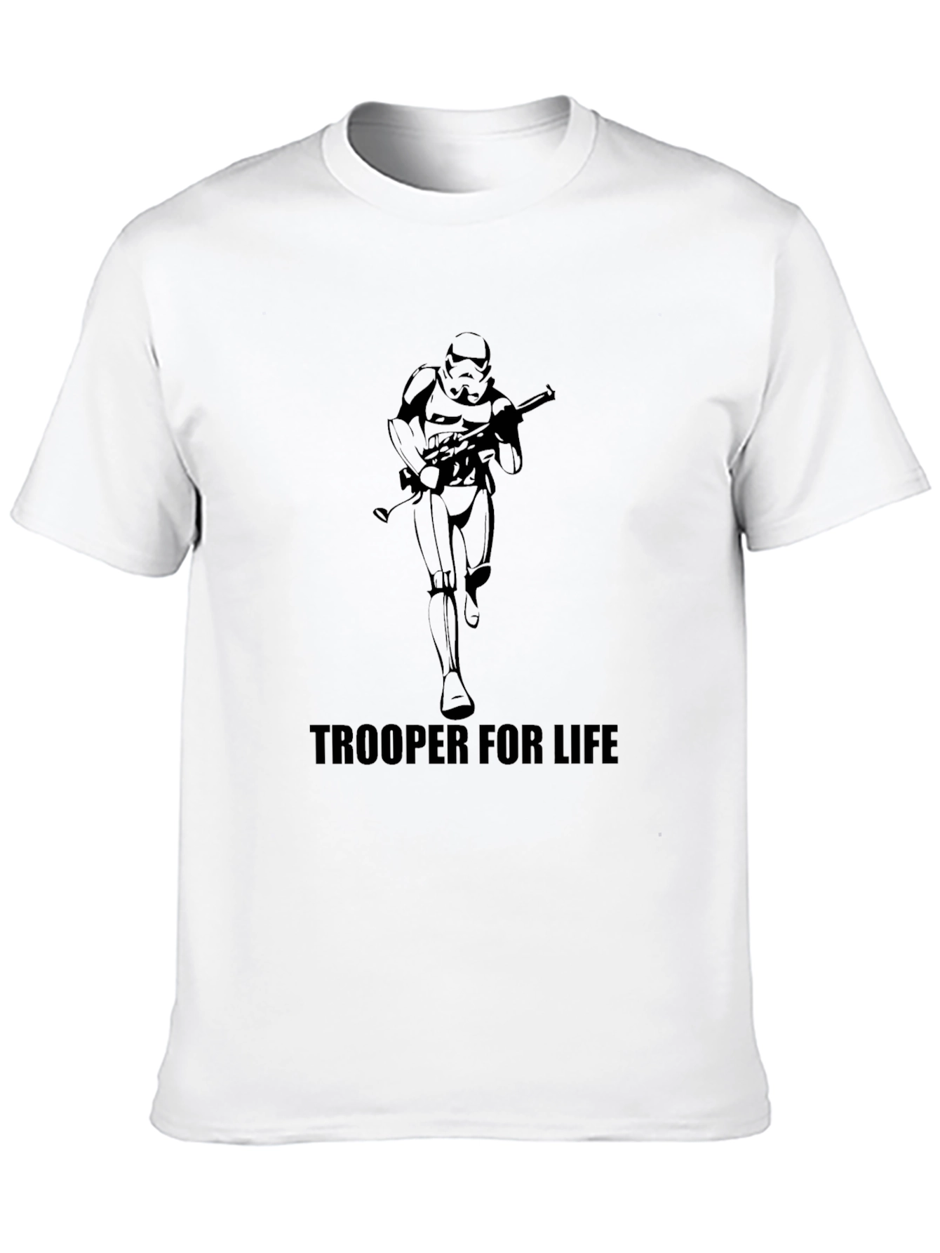 Black Trooper For Life Black T-Shirt view 10