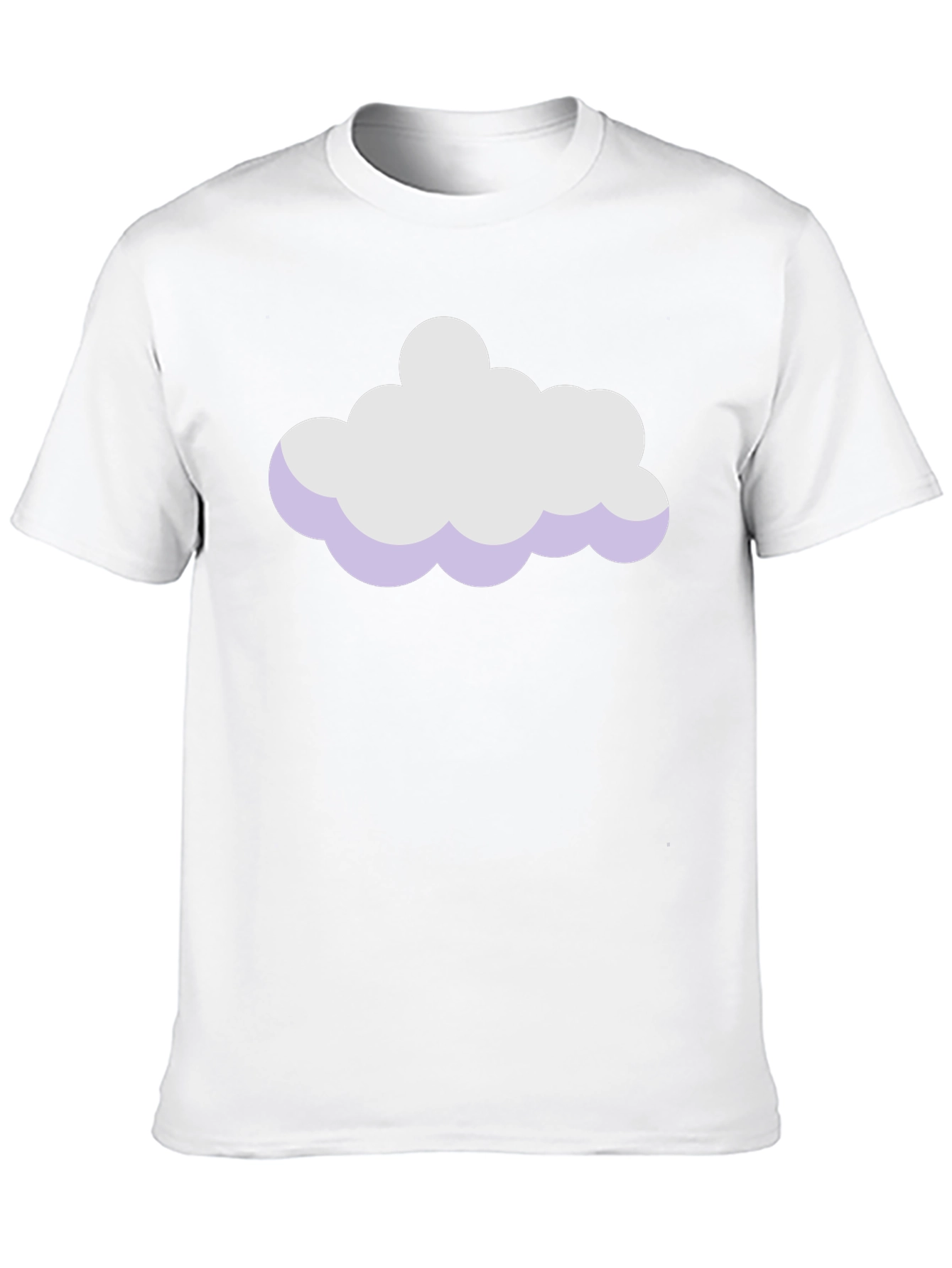 Black Cloud Graphic Black T-Shirt view 10