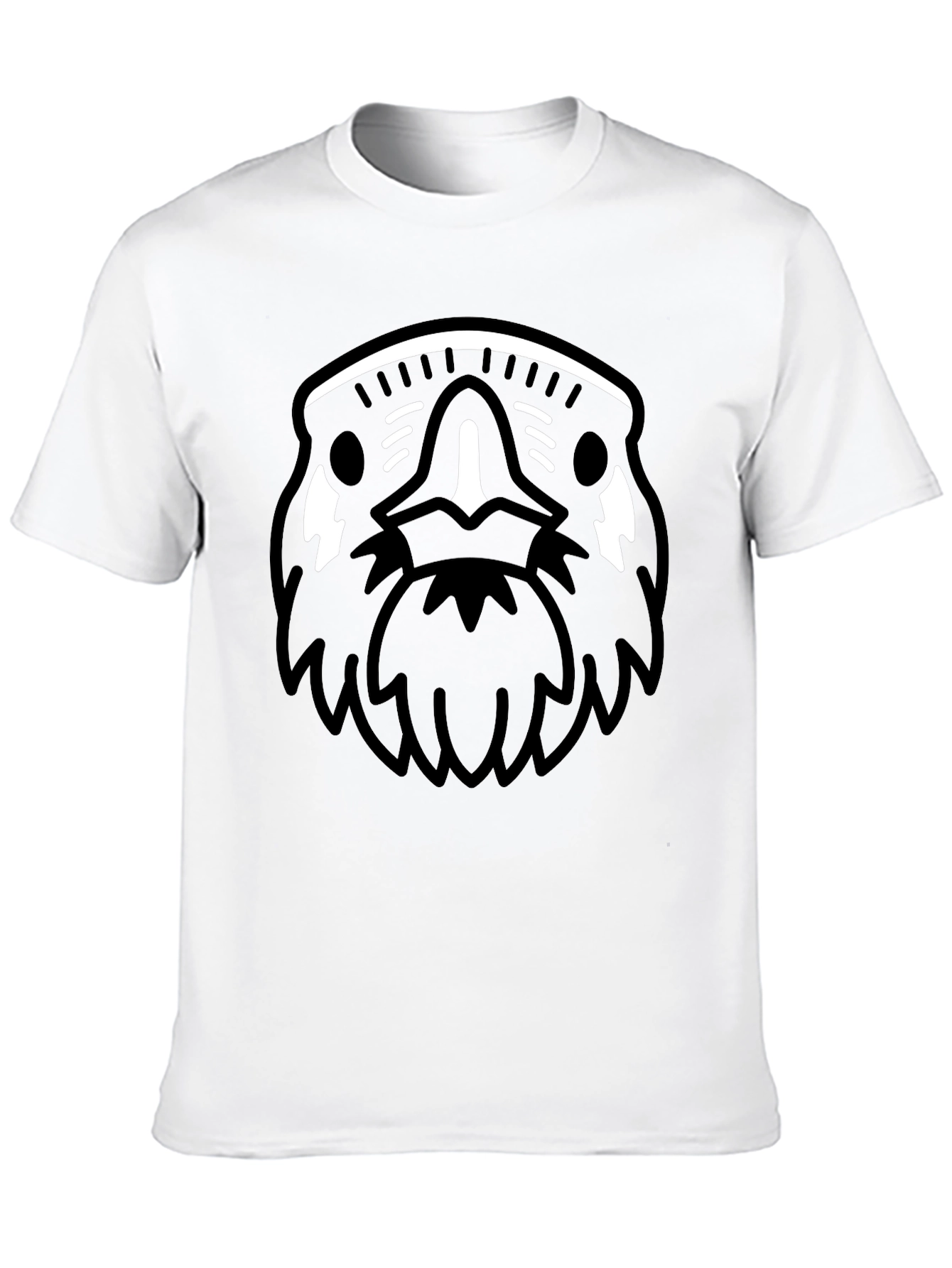 Black Raven Graphic Tee - Black Cotton Blend T-Shirt view 10