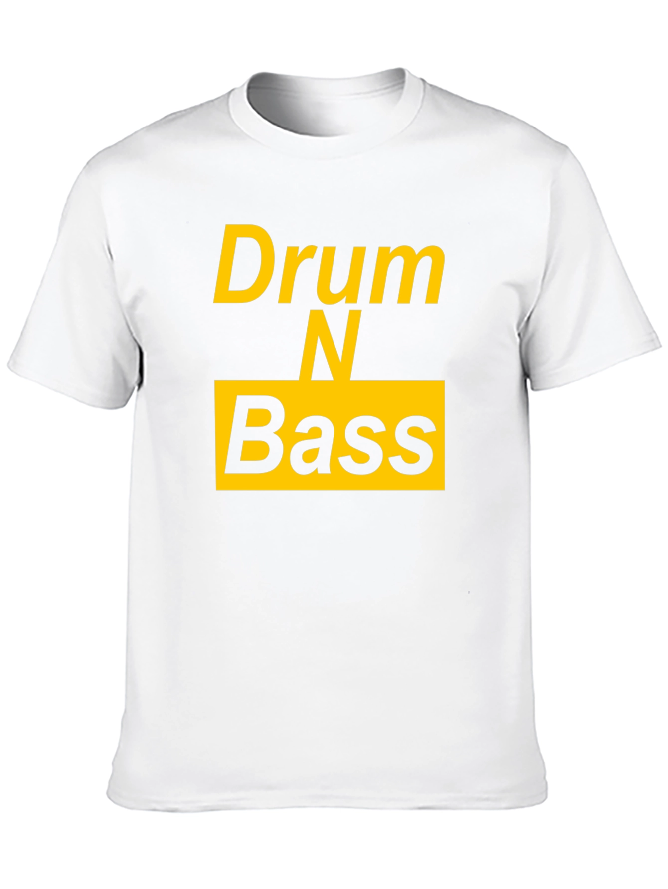 Drum N Bass Black T-Shirt - Music Lover's Tee - 10