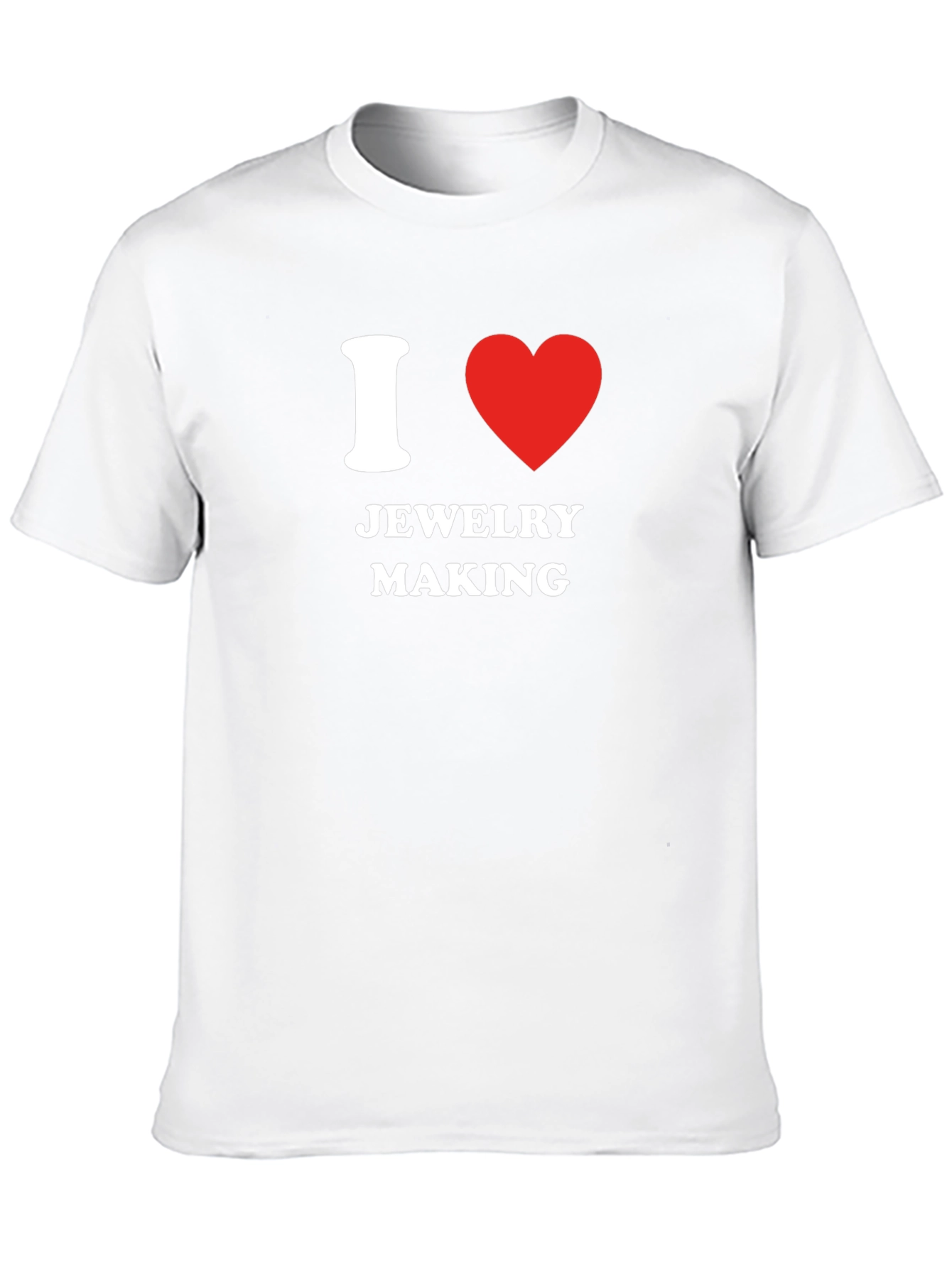 Black I Love Jewelry Making T-Shirt - Novelty Gift view 10