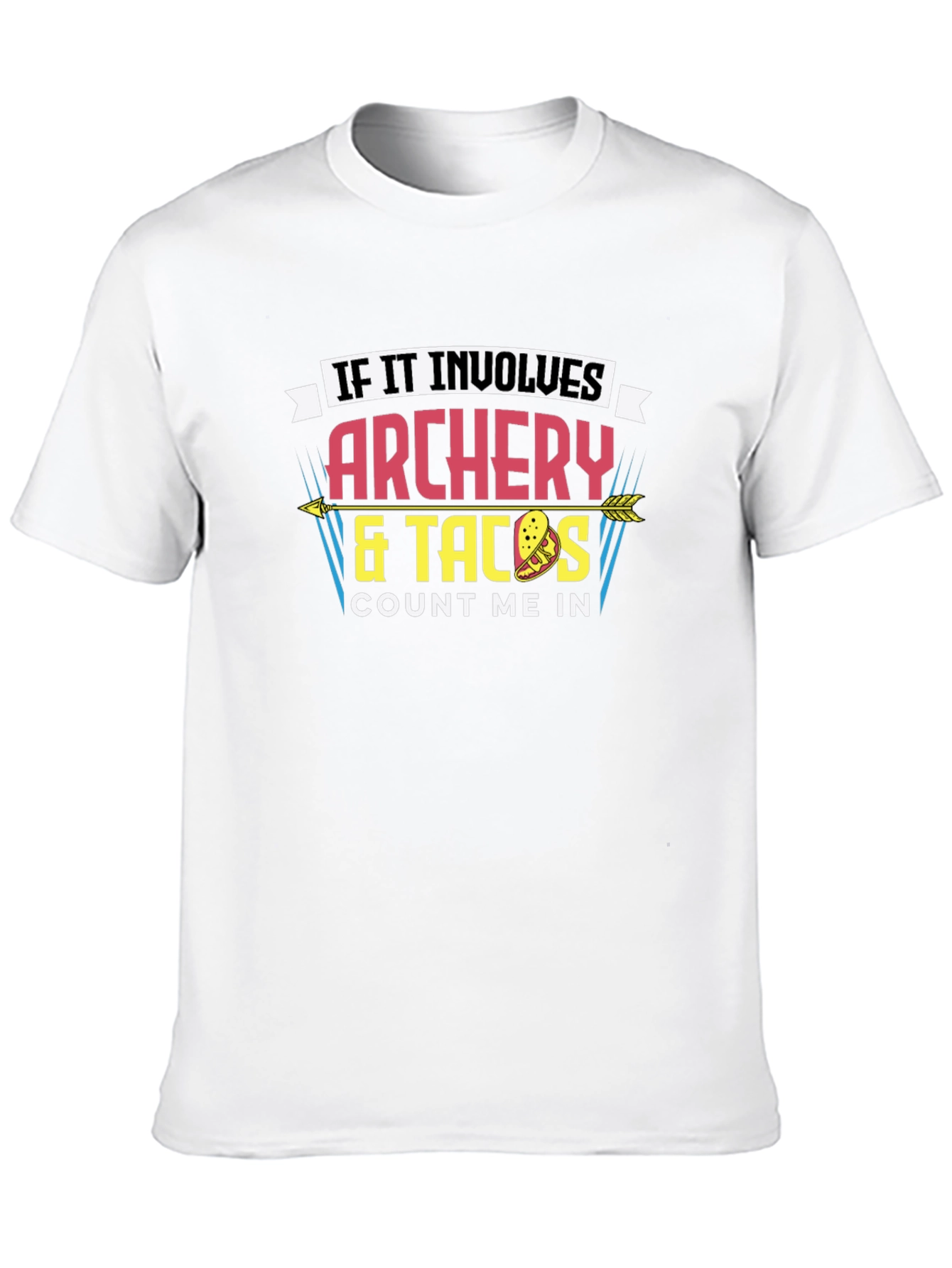 Black Archery & Tacos Graphic Tee - Count Me In! view 10