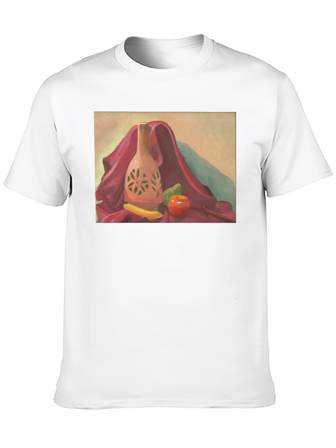 Black Still Life Art T-Shirt view 10
