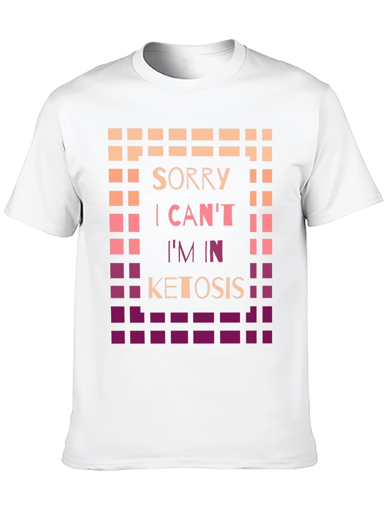 Black Sorry I Can't I'm In Ketosis Graphic Tee view 10