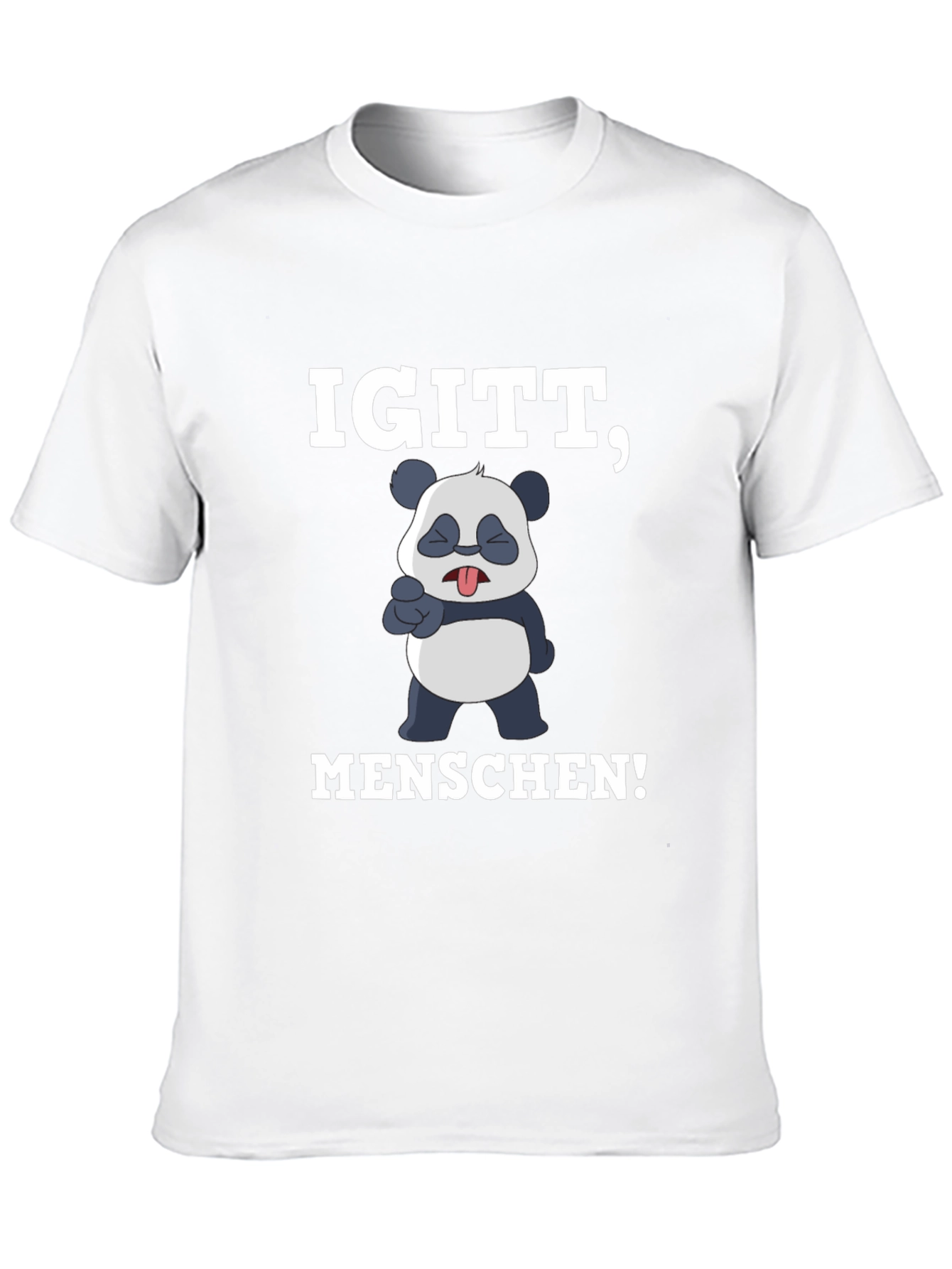 Black Igiitt, Menschen! Panda Graphic T-Shirt view 10