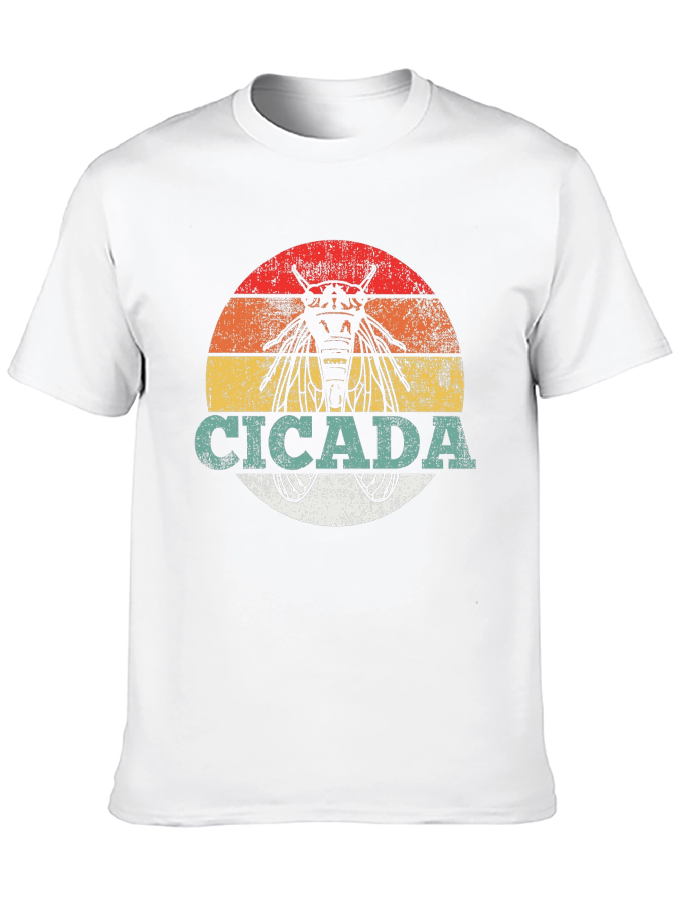 Cicada Insect Graphic T-Shirt - Retro Style - 10
