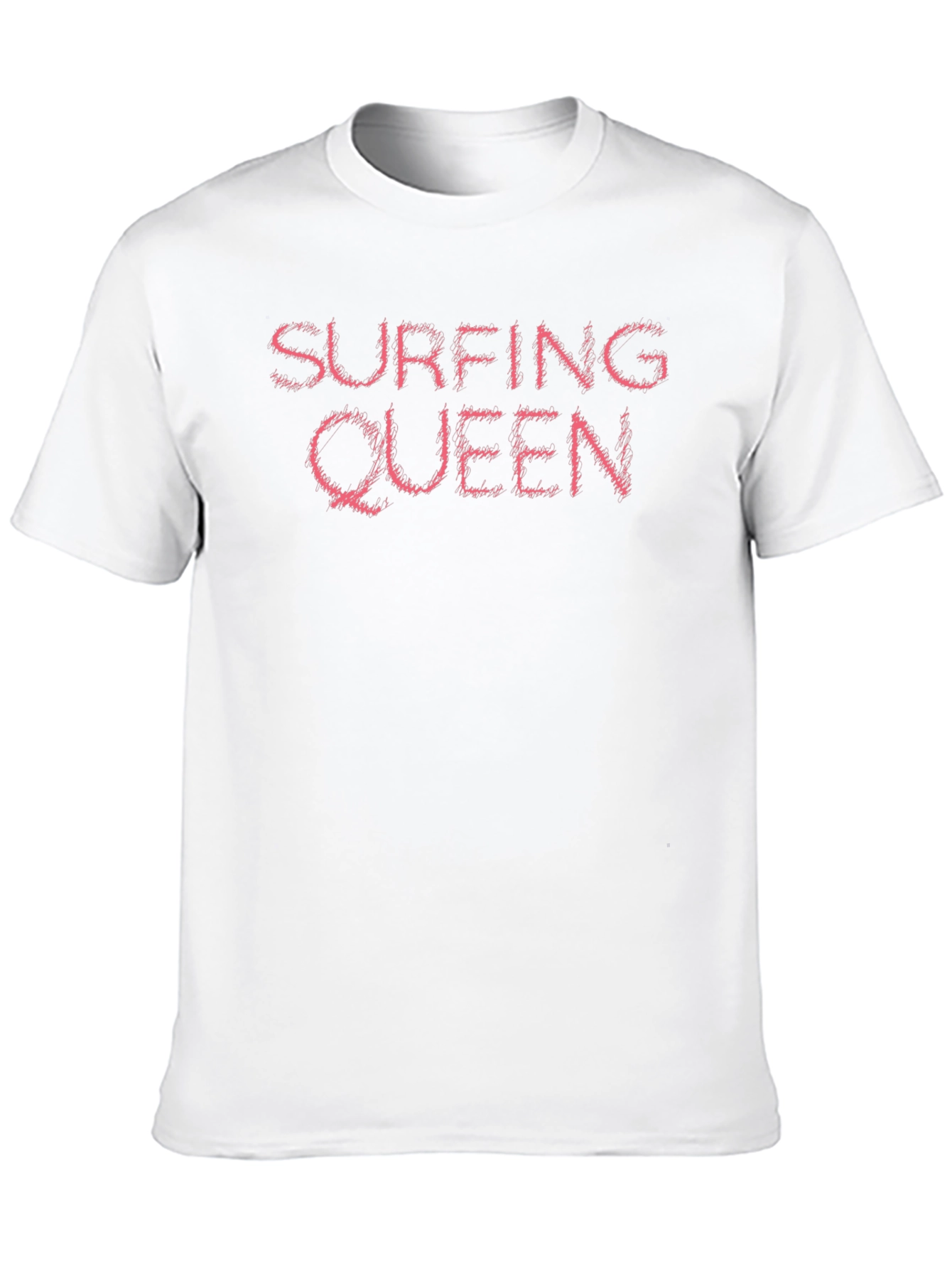 Black Surfing Queen Black T-Shirt view 10