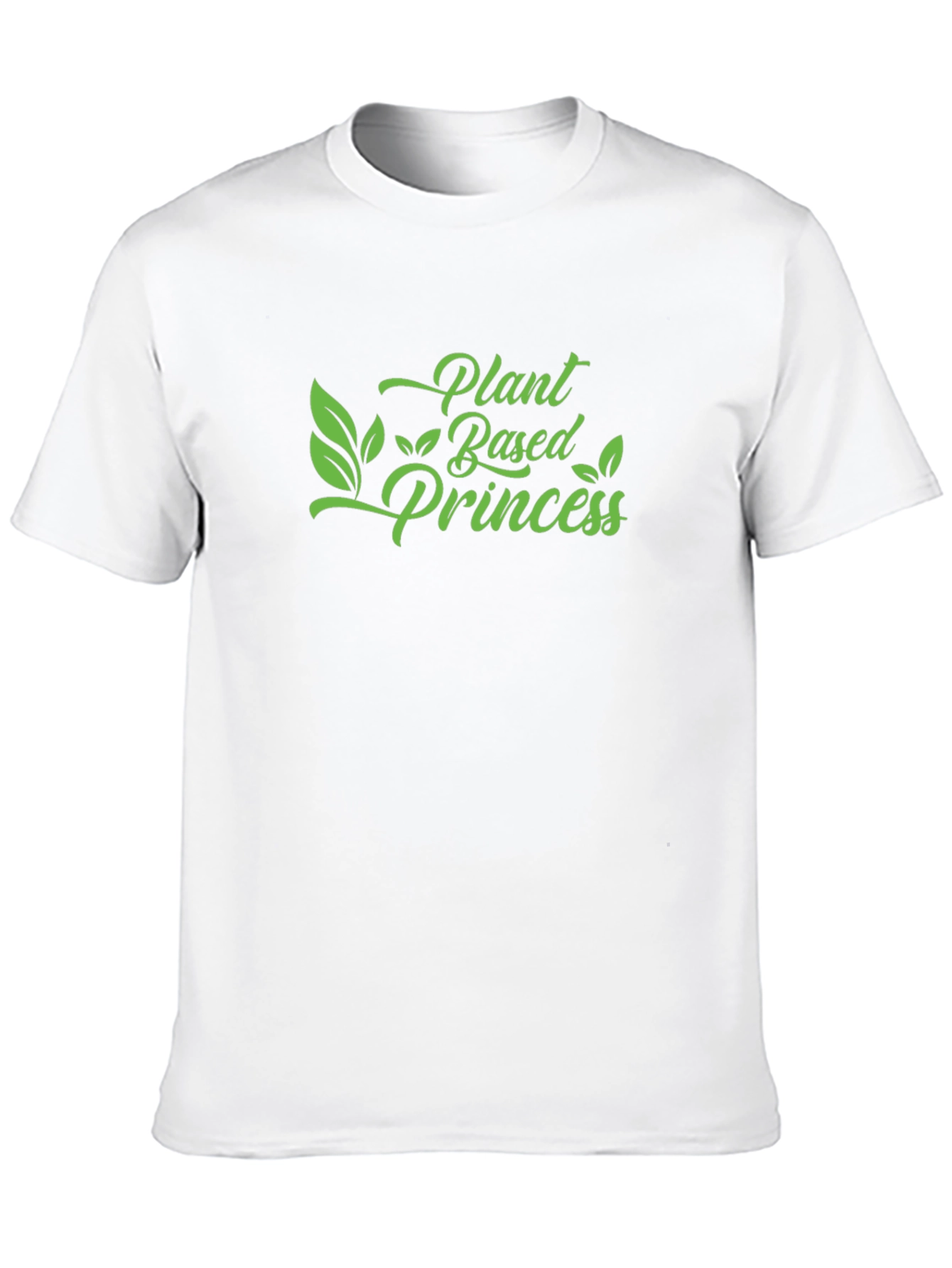 Black Plant Based Princess T-Shirt - Vegan Style view 10