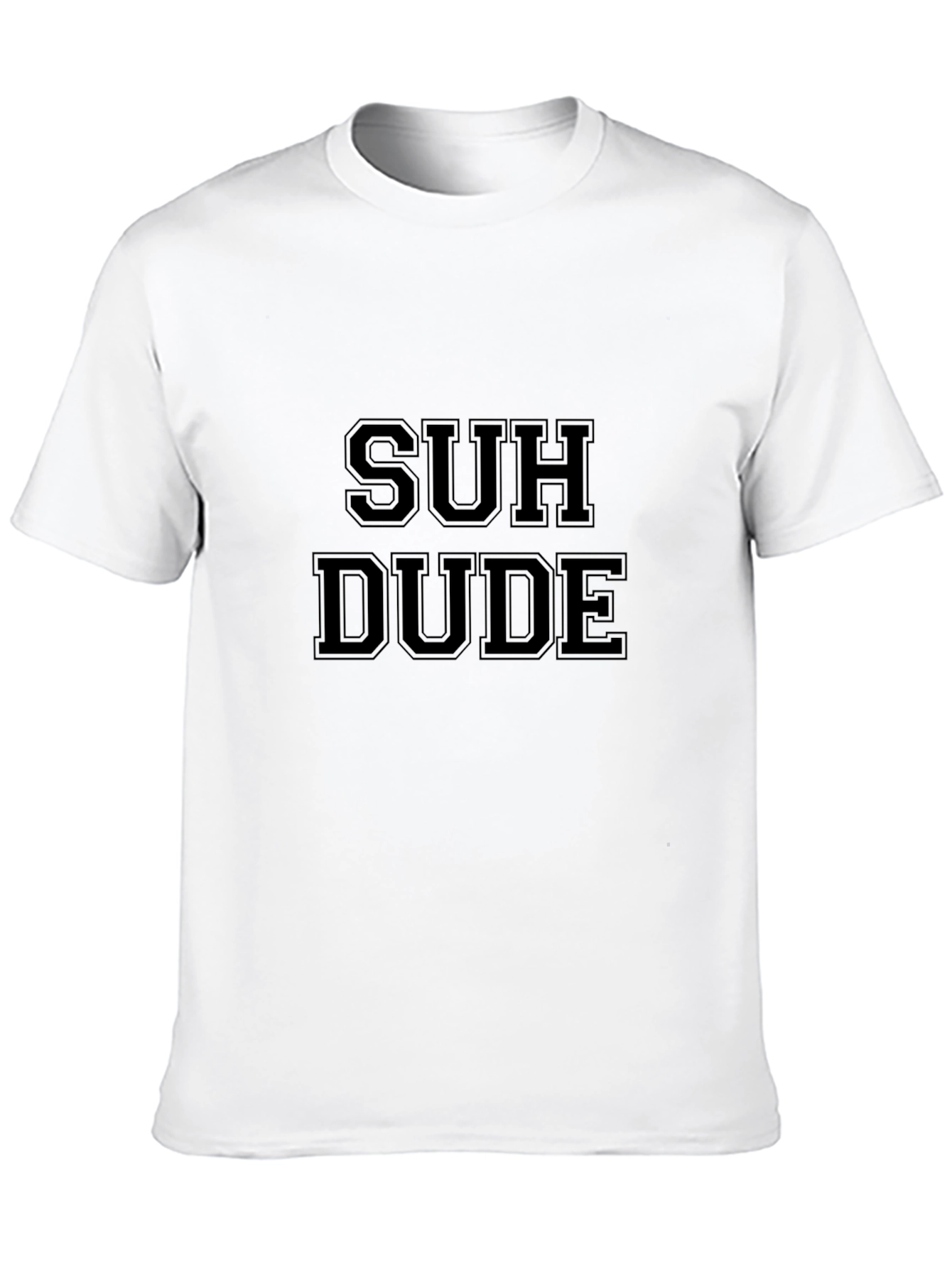 Black Suh Dude Black Graphic Tee for Men view 10