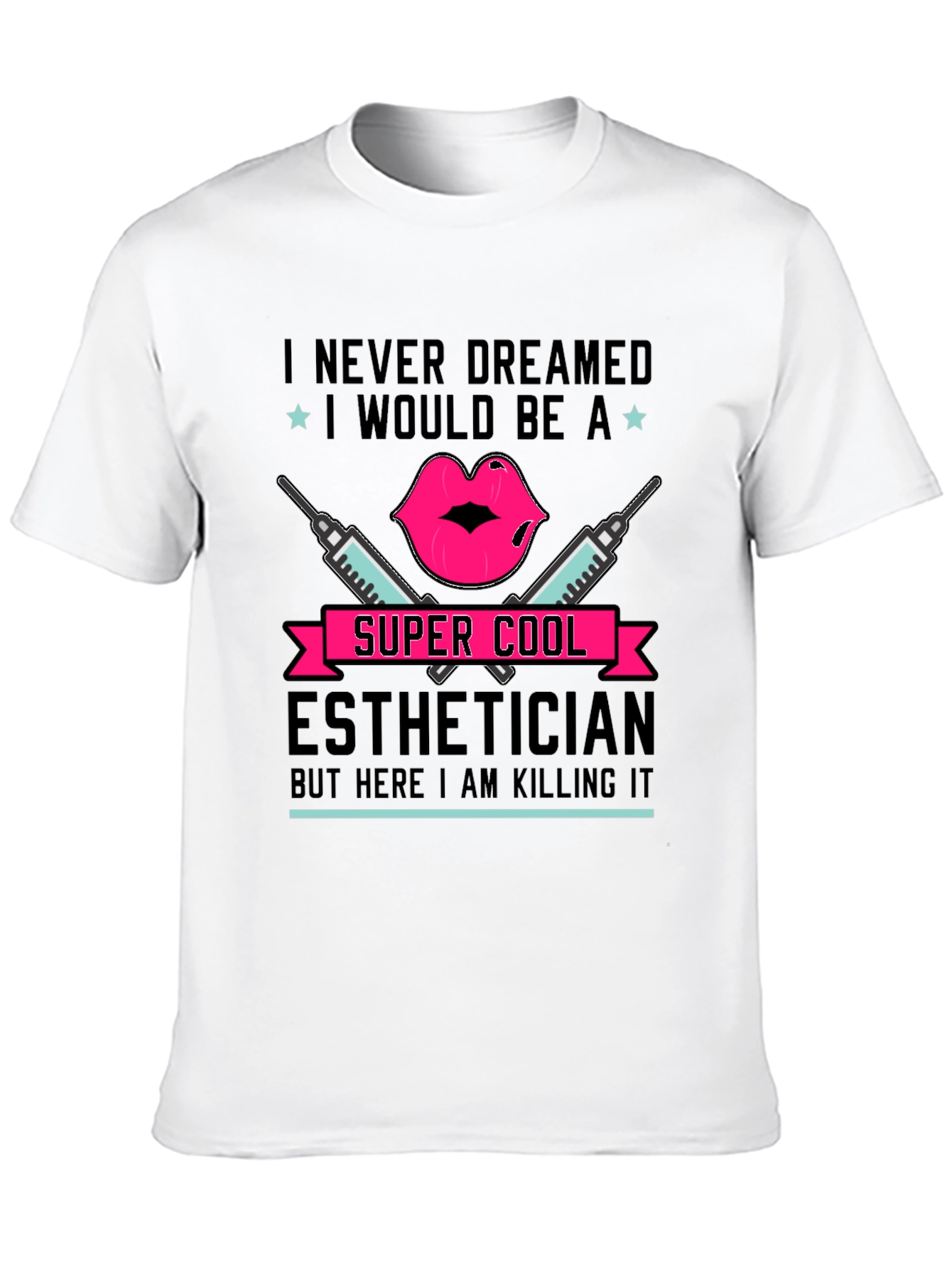 Black Cool Esthetician T-Shirt - Beauty Expert Gift view 10