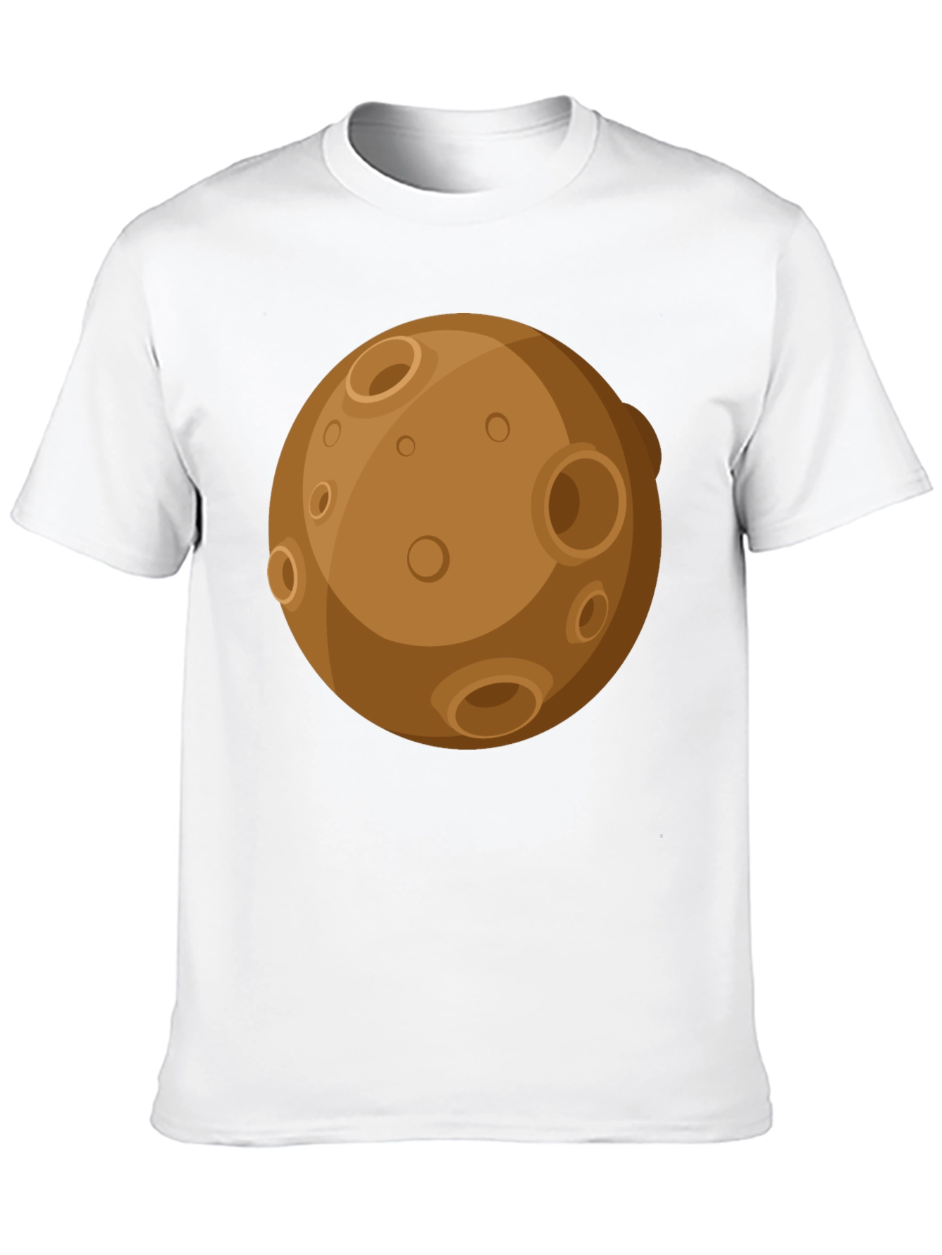 Black Cartoon Planet Graphic Tee - Black T-Shirt view 10