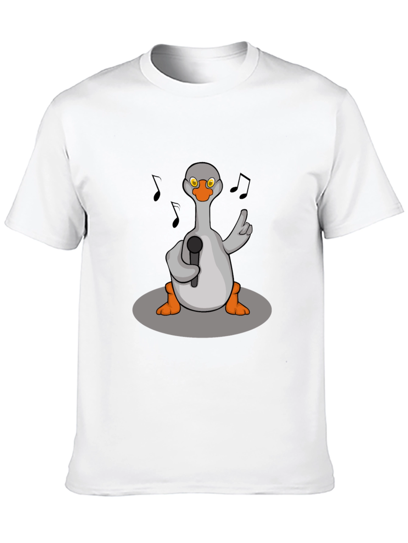 Black Singing Goose Graphic T-Shirt view 10