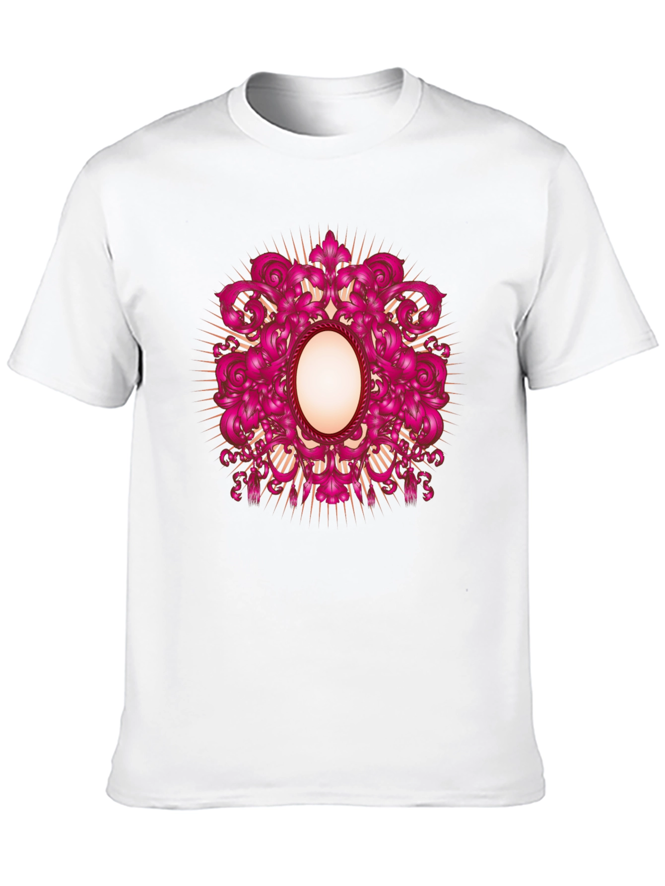 Black Ornate Framed T-Shirt view 10