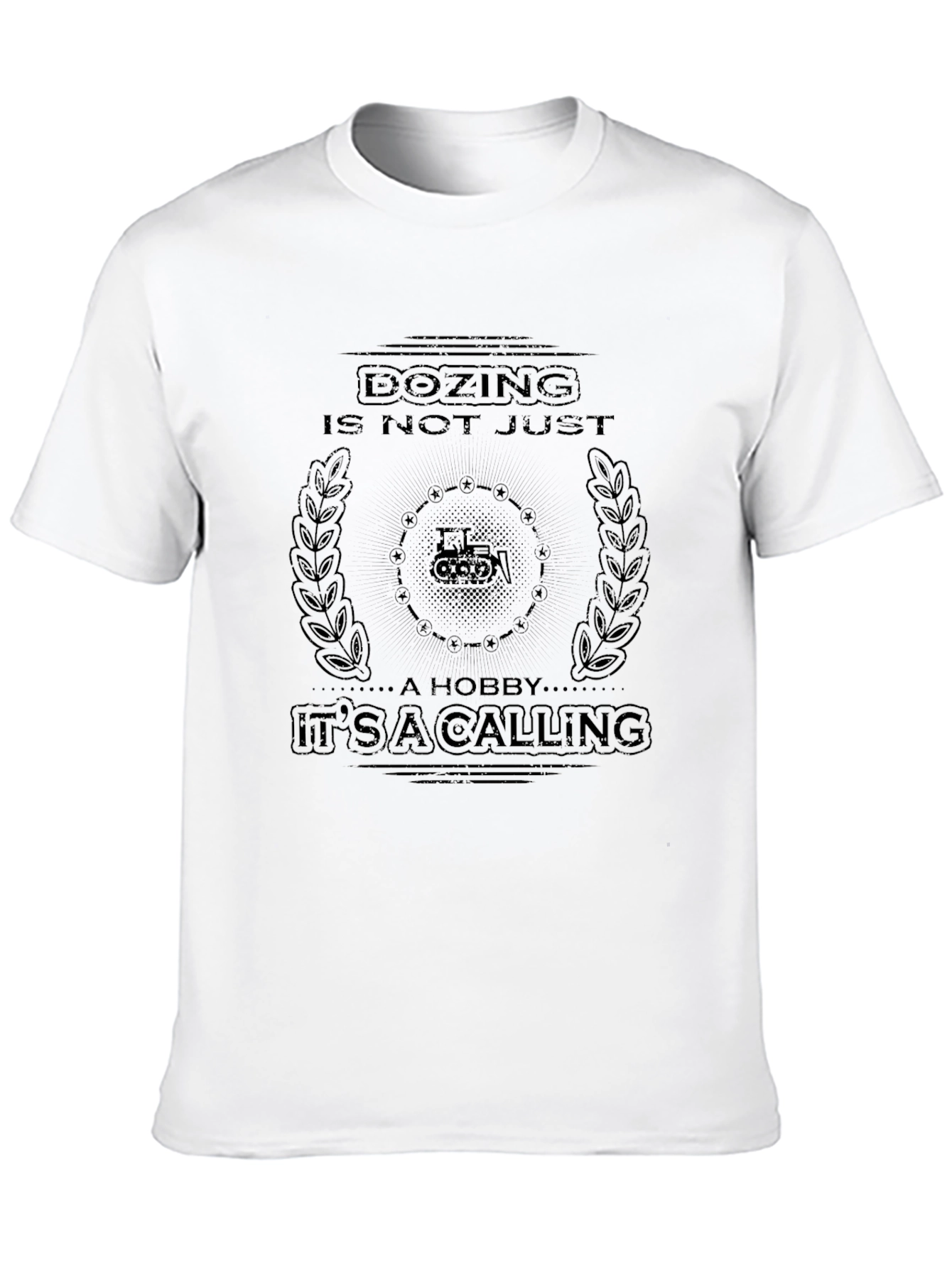 Black Dozing: It's a Calling Black T-Shirt view 10