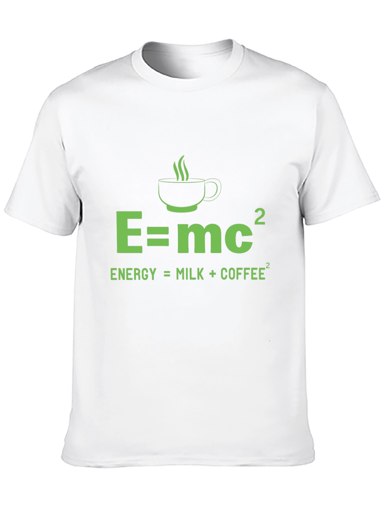 Black Energy = Milk + Coffee² T-Shirt view 10