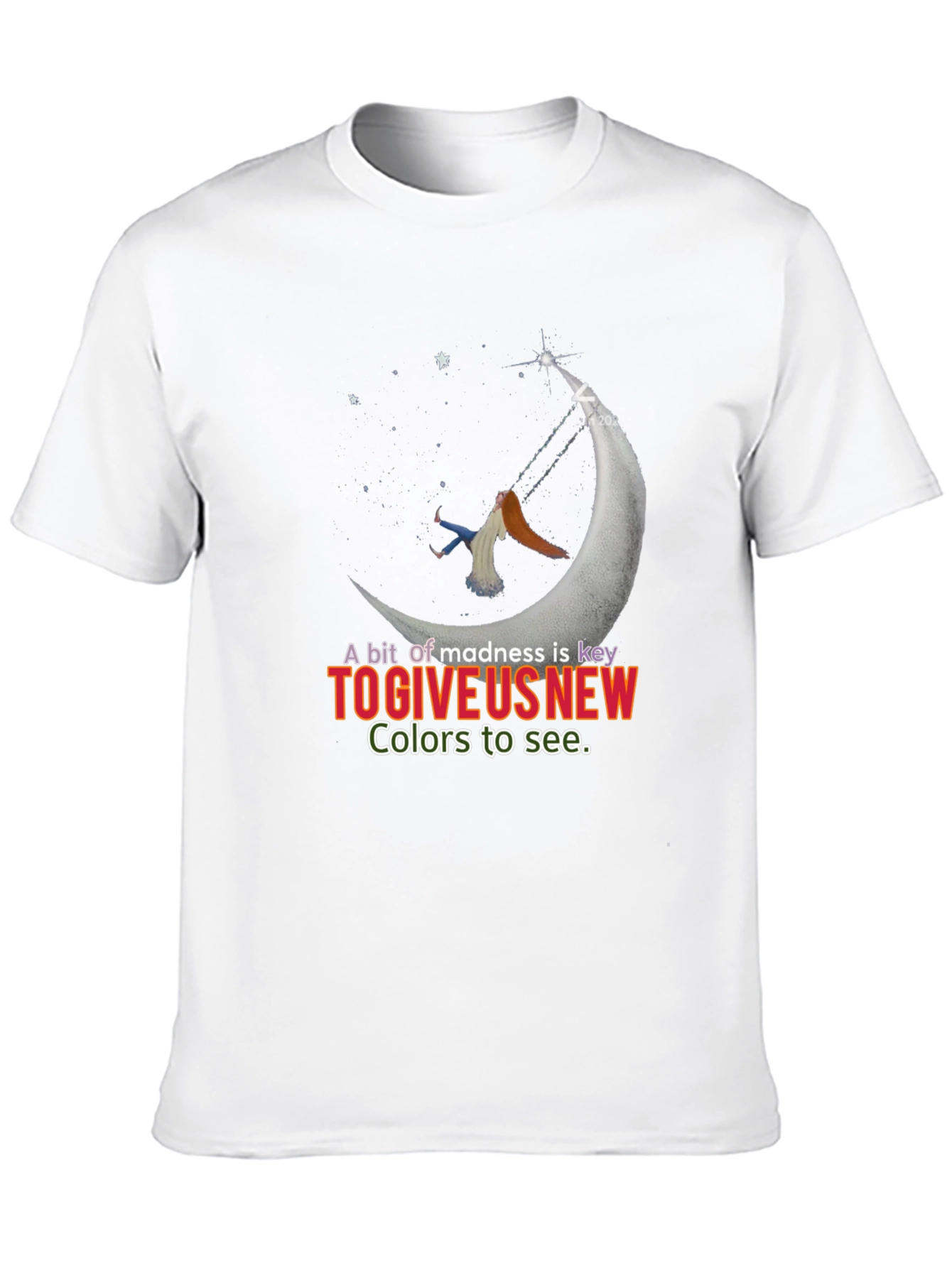 Black Madness is Key Graphic Tee - Unisex Black Cotton T-Shirt view 10