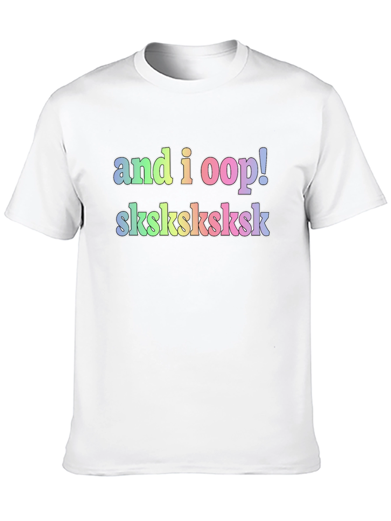 Black Trendy 'And I Oop!' T-Shirt view 10