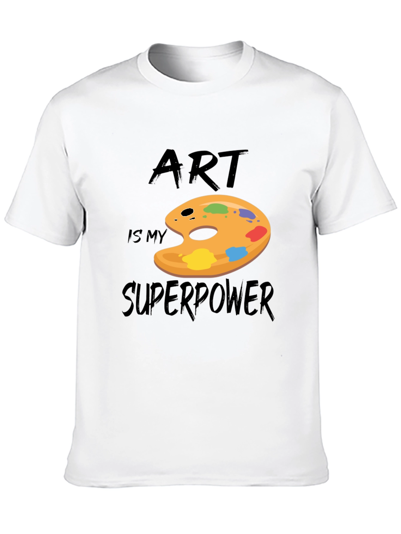 Black Art is My Superpower Graphic T-Shirt view 10