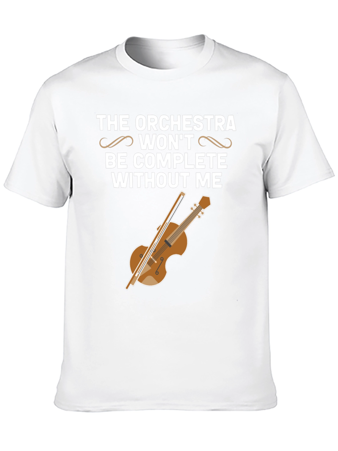 Black Orchestra Violin T-Shirt - Funny Musician Tee view 10