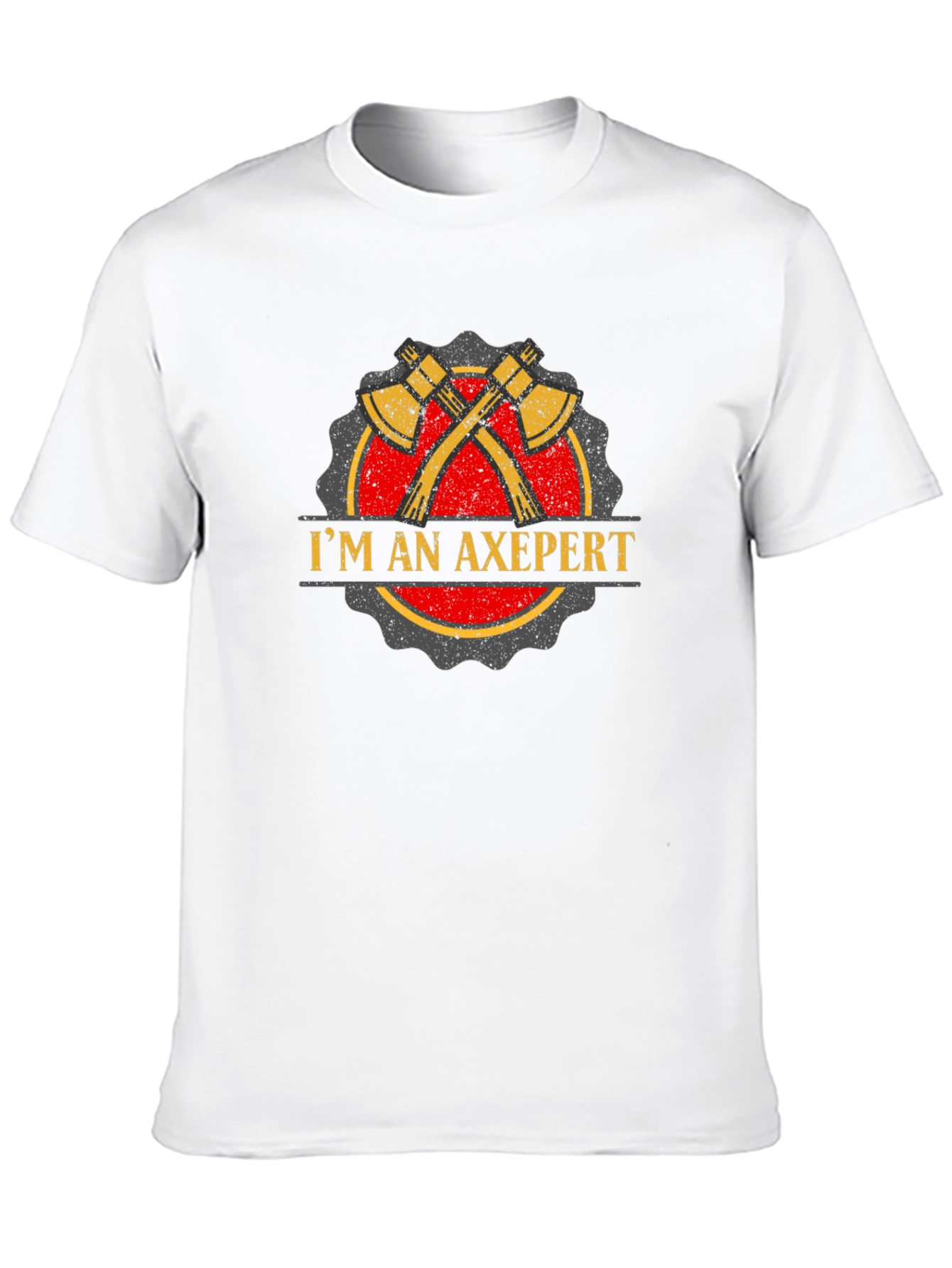 Black I'm an Axepert T-Shirt - Lumberjack Humor Tee view 10