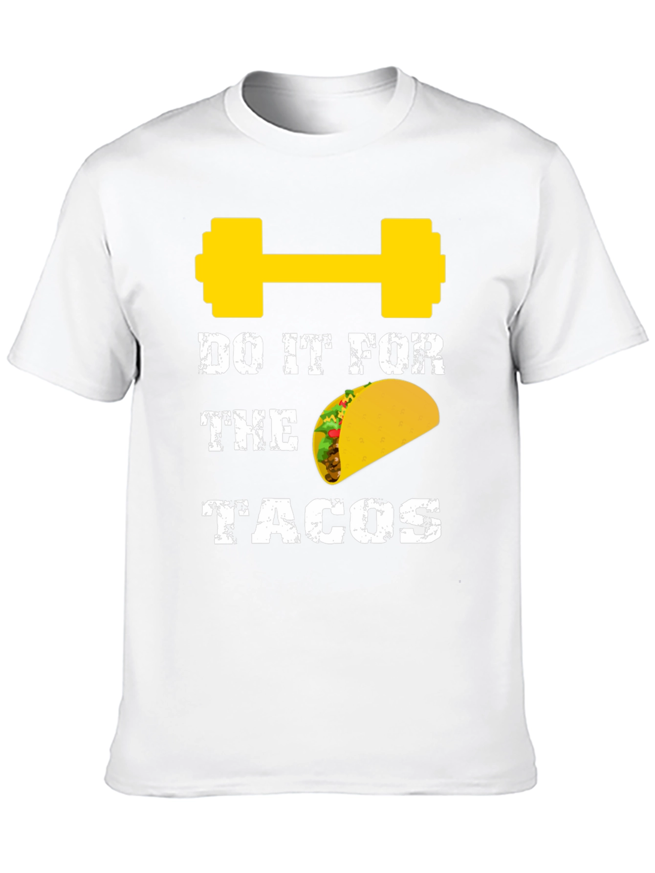 Black Do It For The Tacos Gym T-Shirt view 10