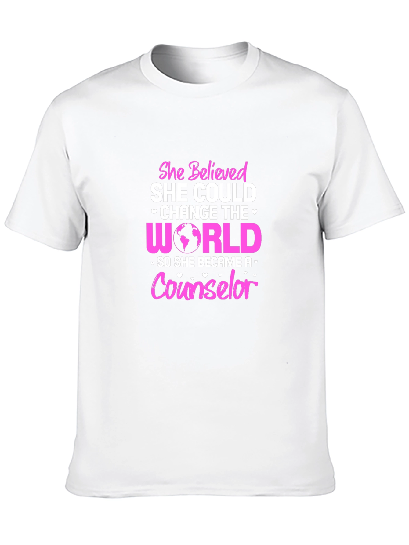 Black Counselor World Changer Graphic T-Shirt view 10